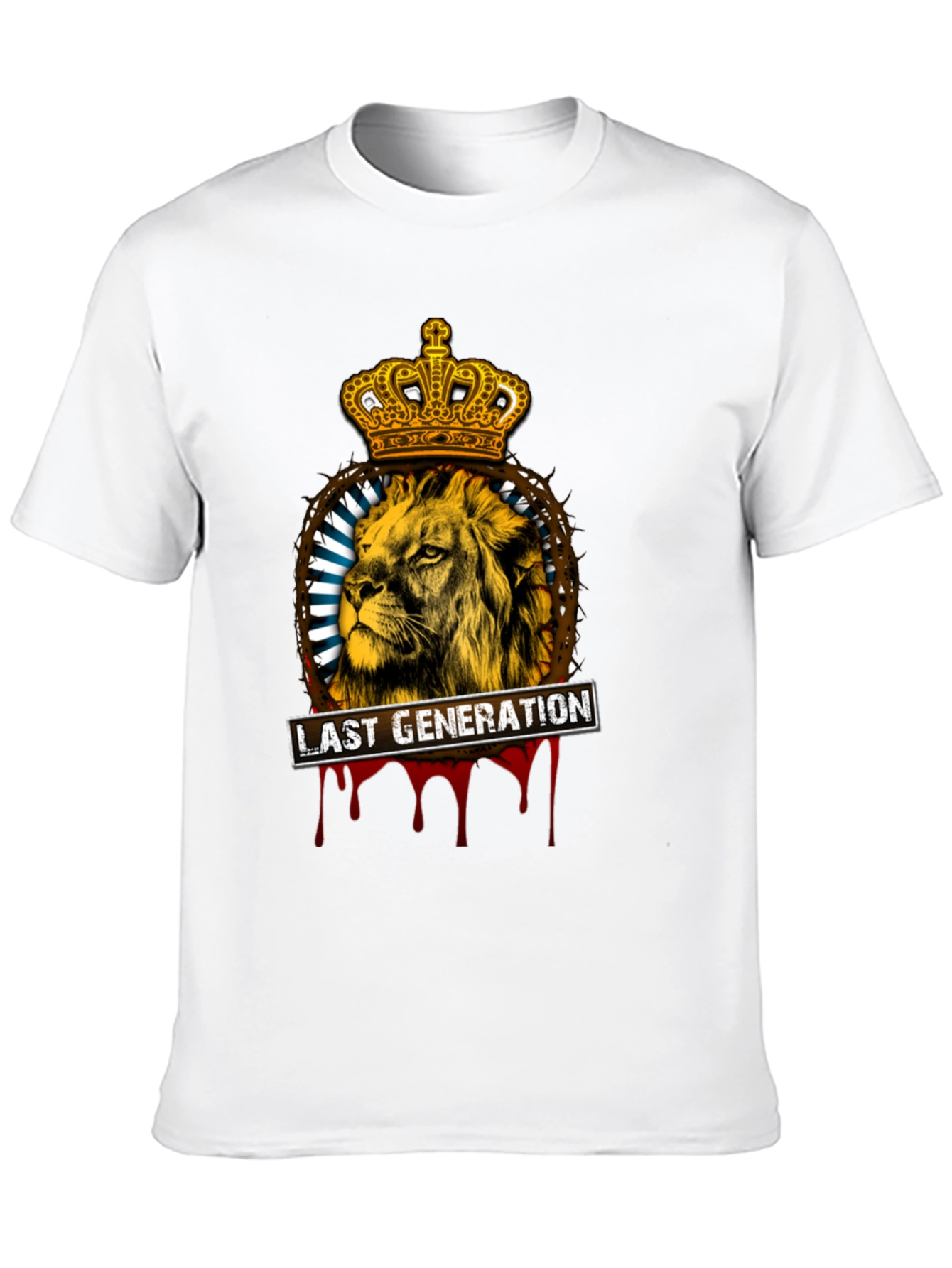 Lion Crown T-Shirt - Last Generation Graphic Tee