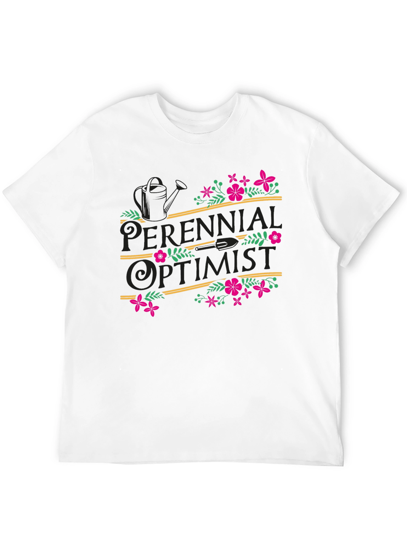 Perennial Optimist Floral Graphic T-Shirt