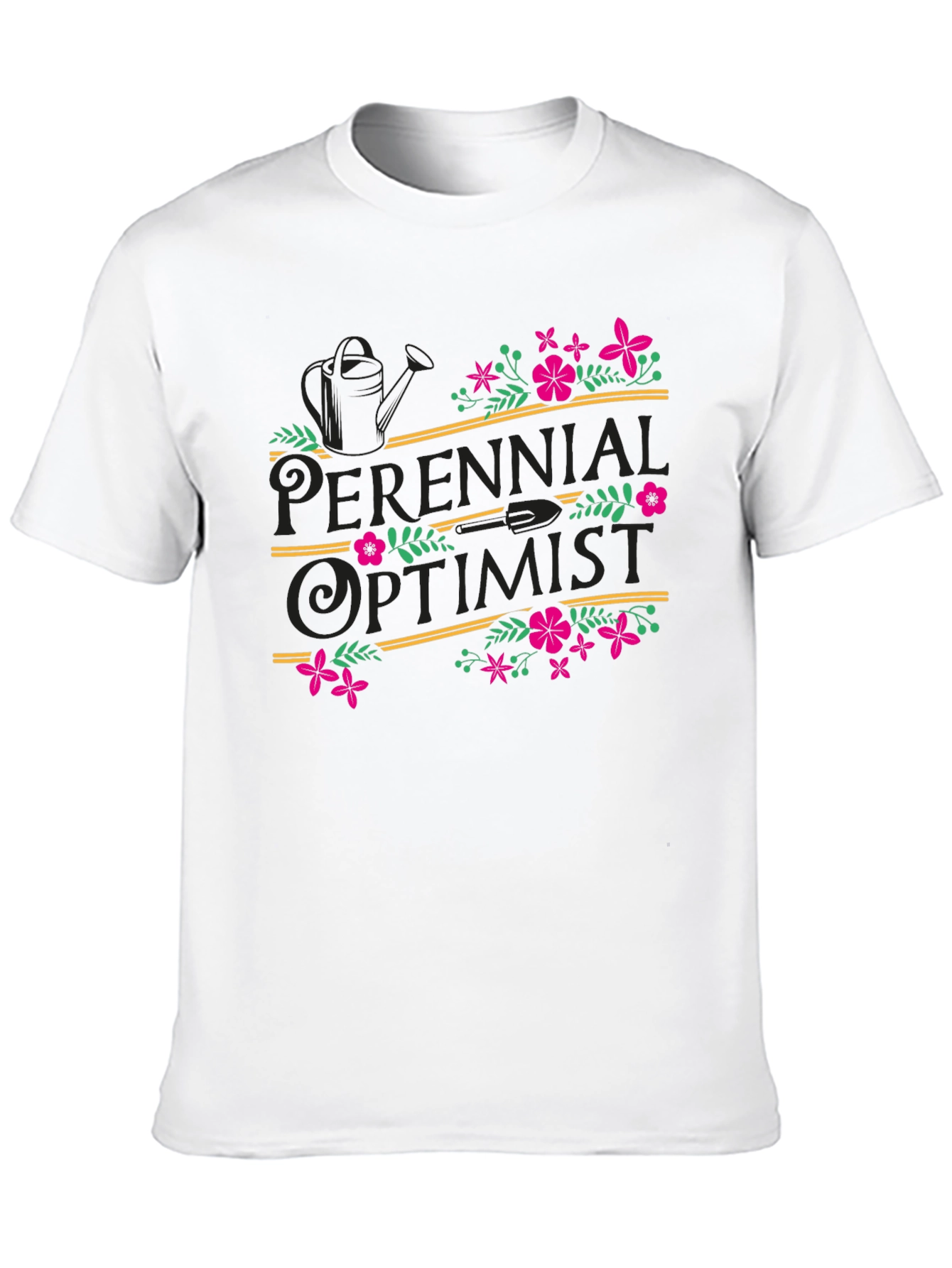 Perennial Optimist Floral Graphic T-Shirt