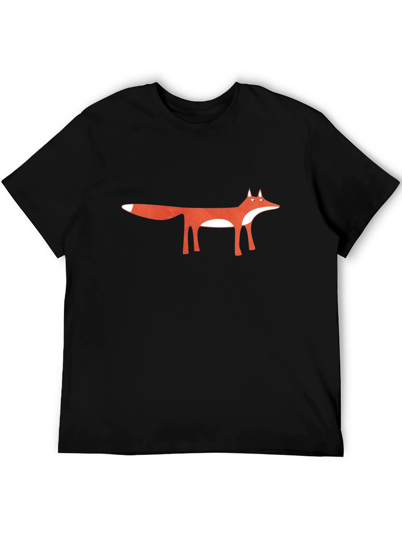 Fox Graphic T-Shirt - Casual Style