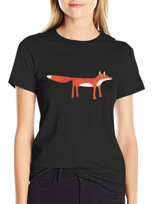 Fox Graphic T-Shirt - Casual Style
