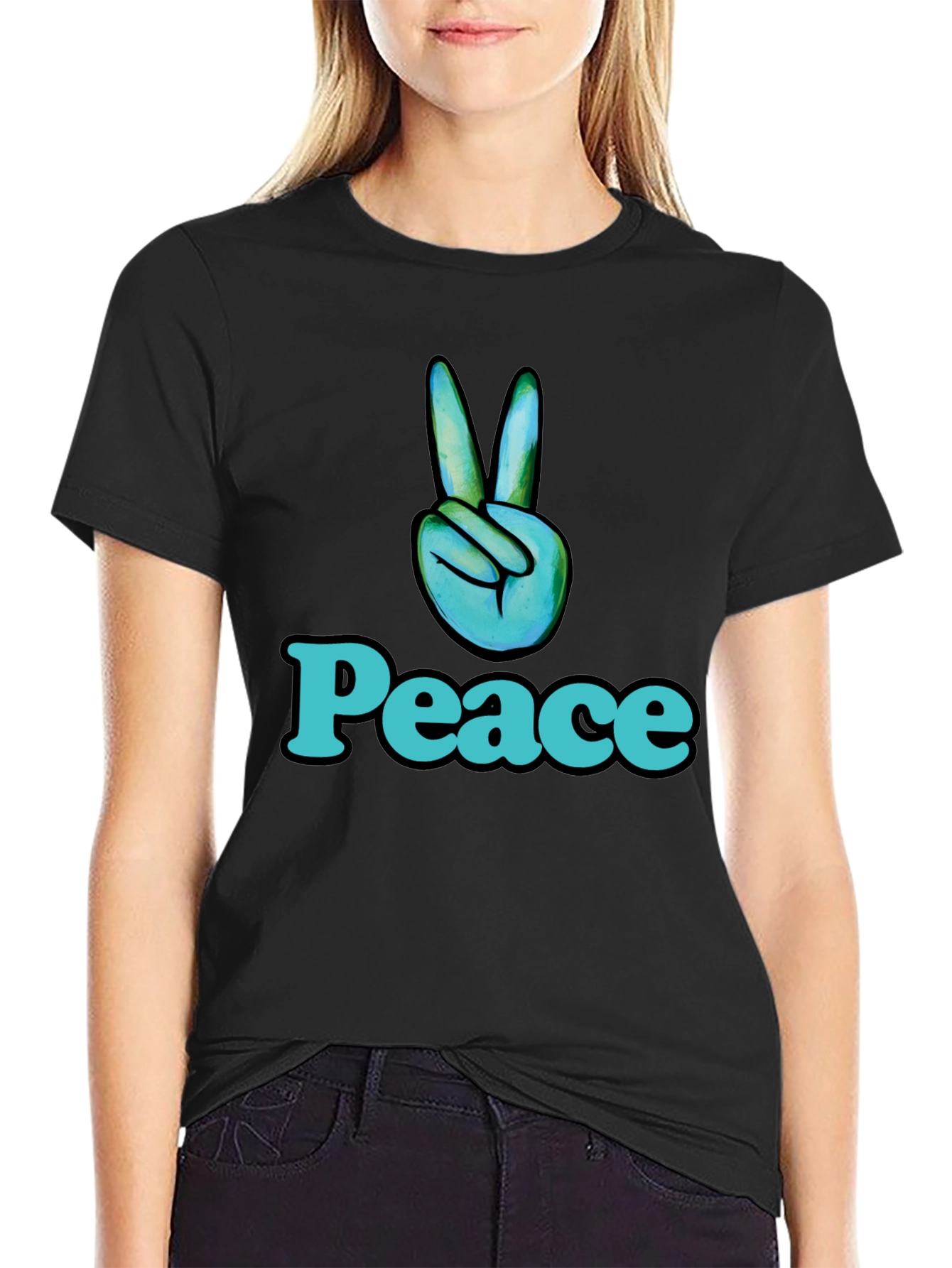 Peace Sign Graphic Tee