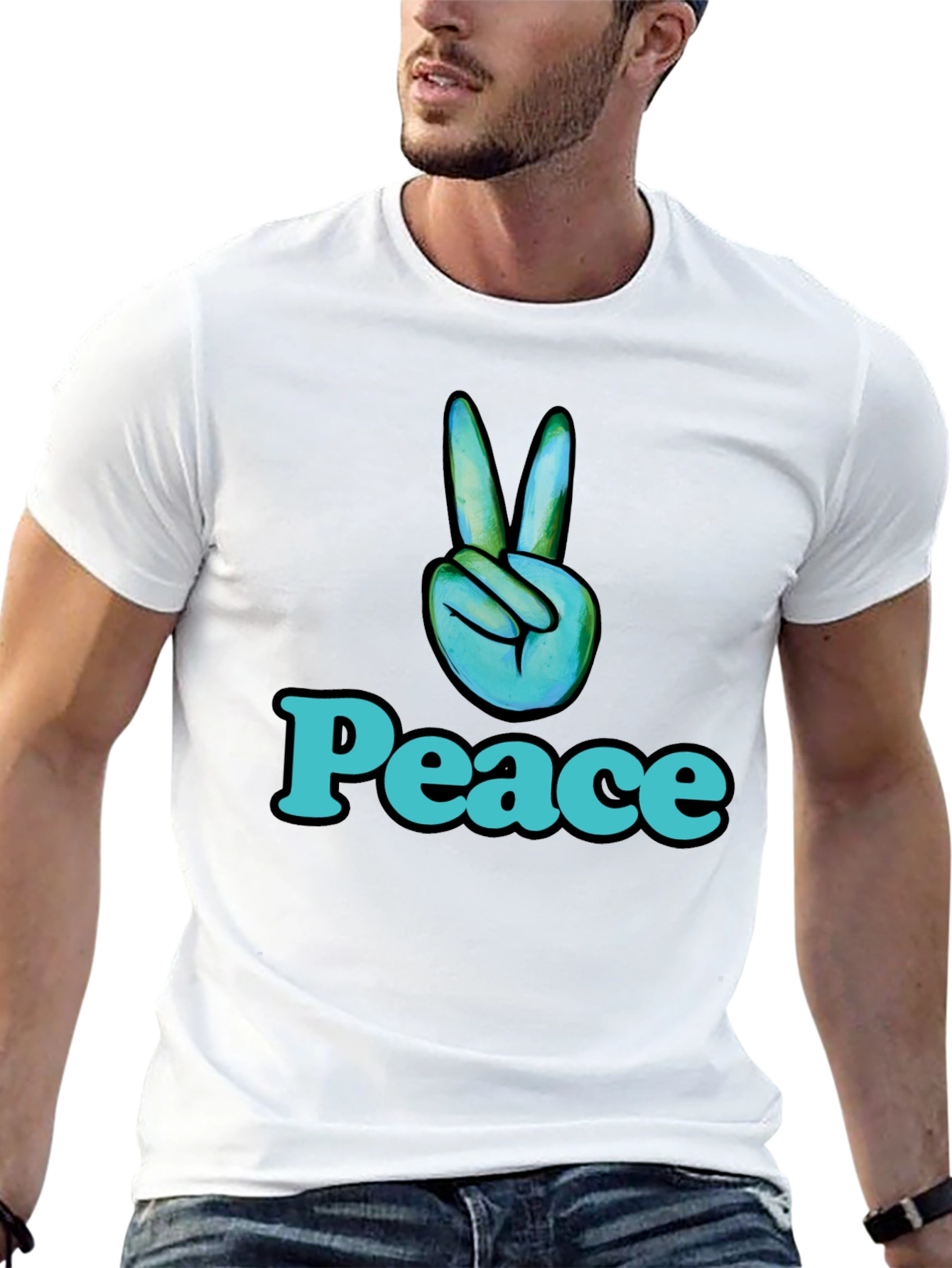 Peace Sign Graphic Tee