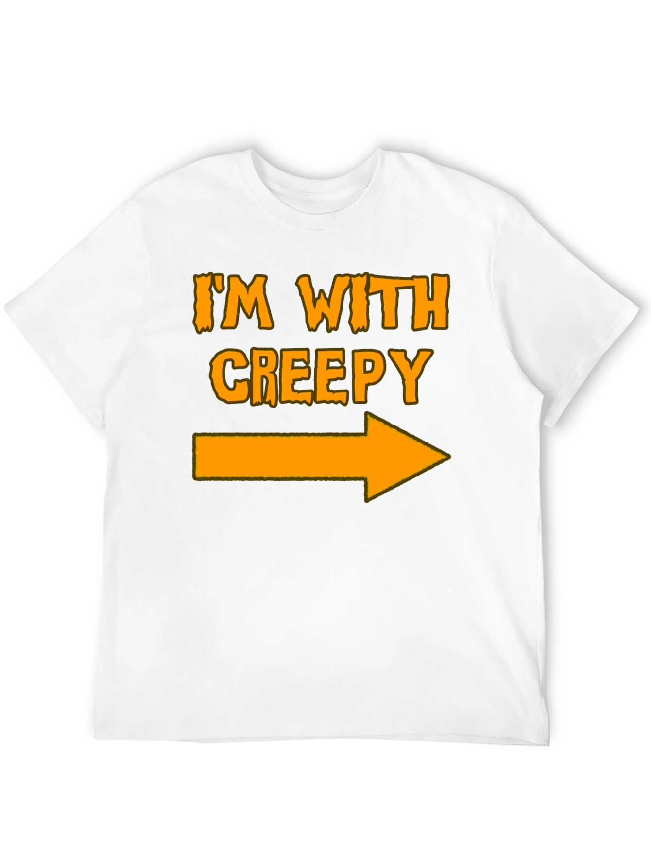 Im With Creepy Halloween T-Shirt
