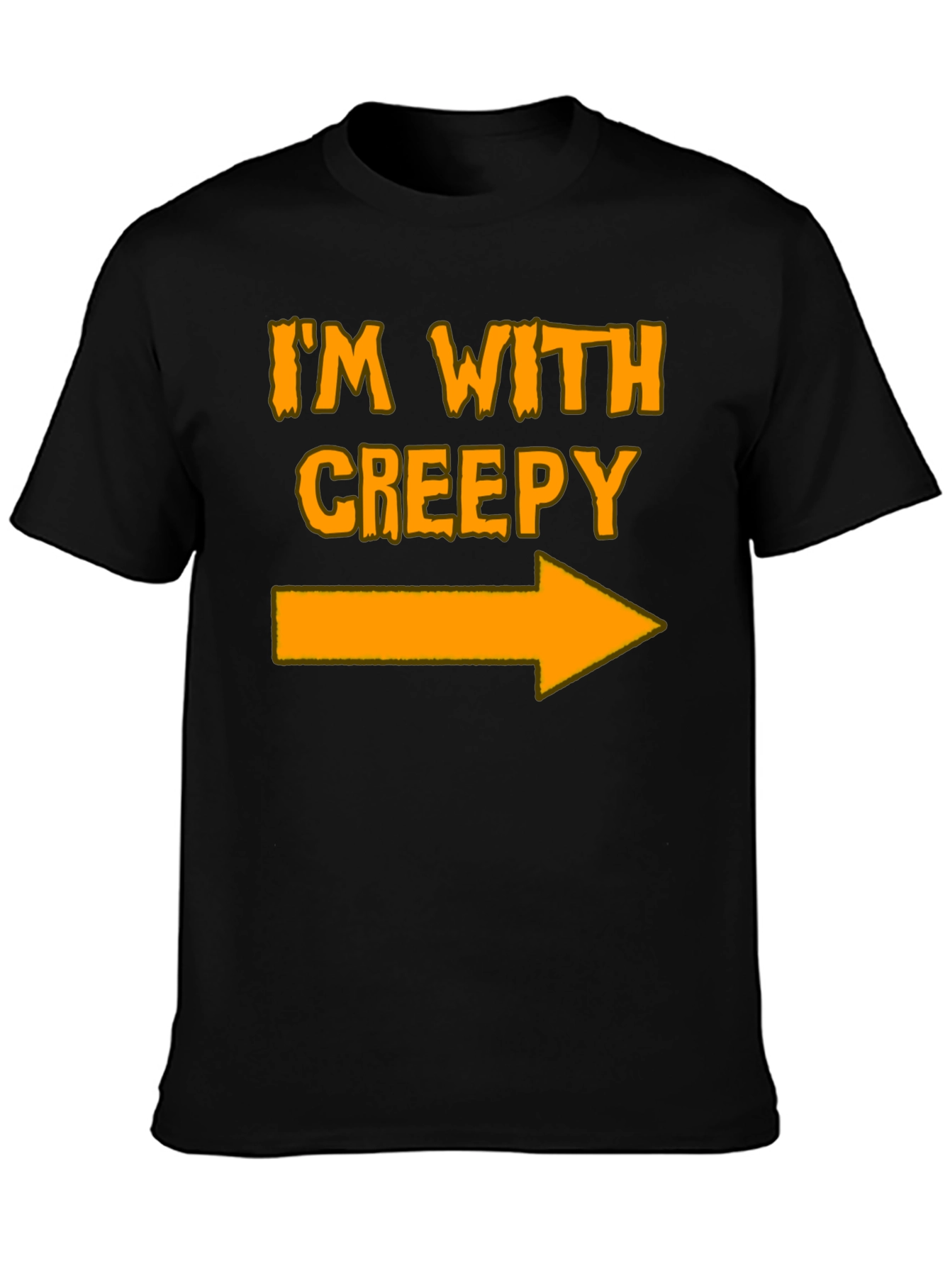 Im With Creepy Halloween T-Shirt