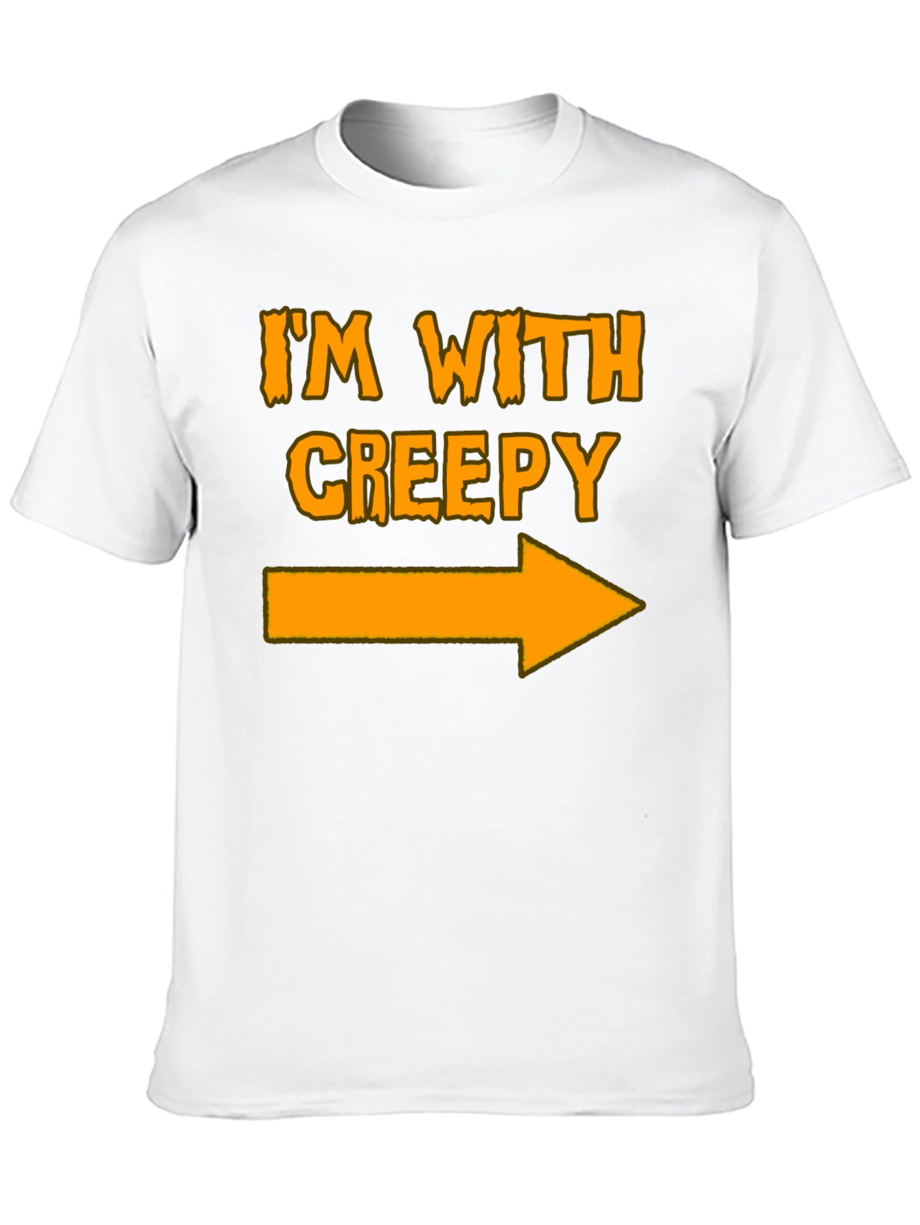 Im With Creepy Halloween T-Shirt