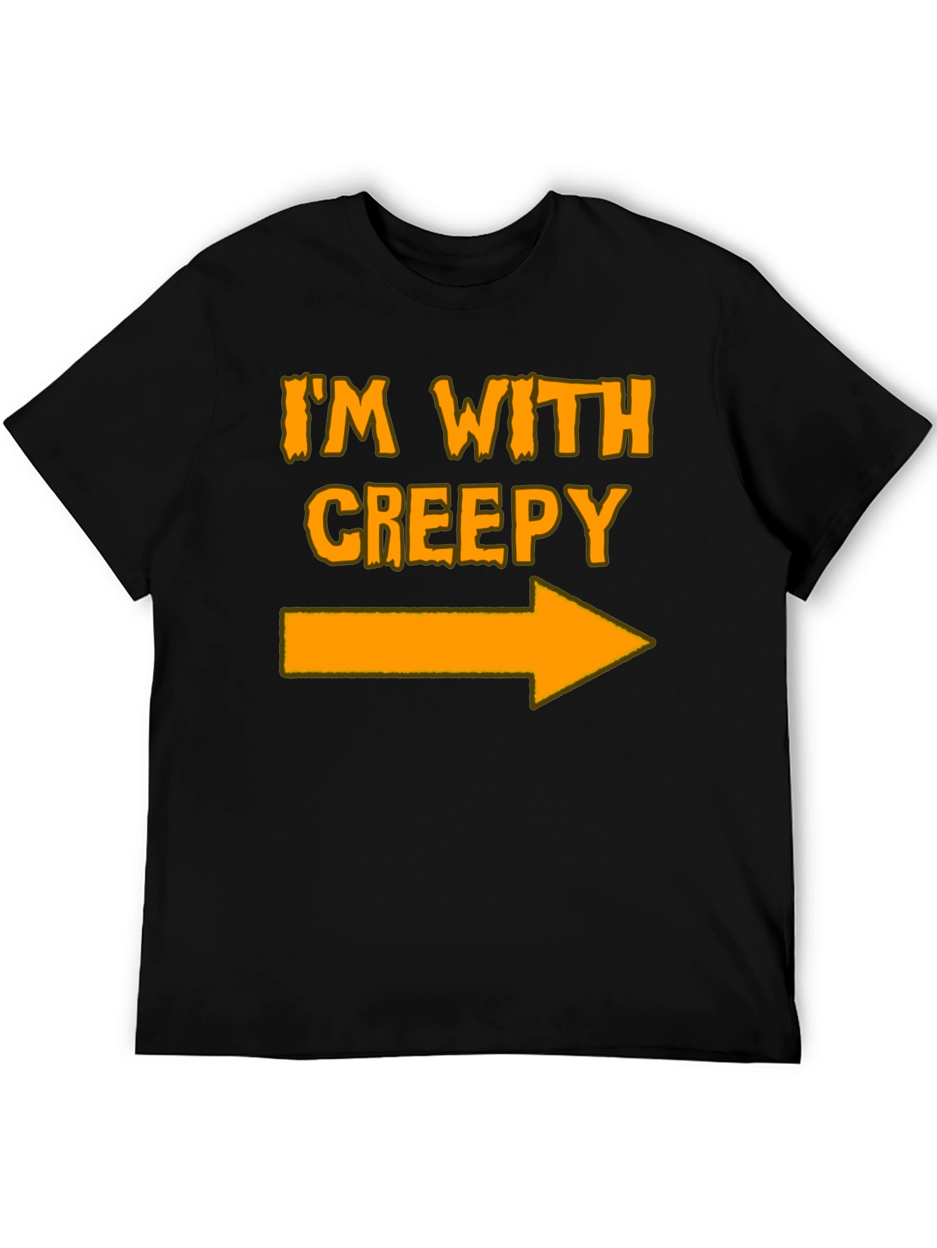 Im With Creepy Halloween T-Shirt