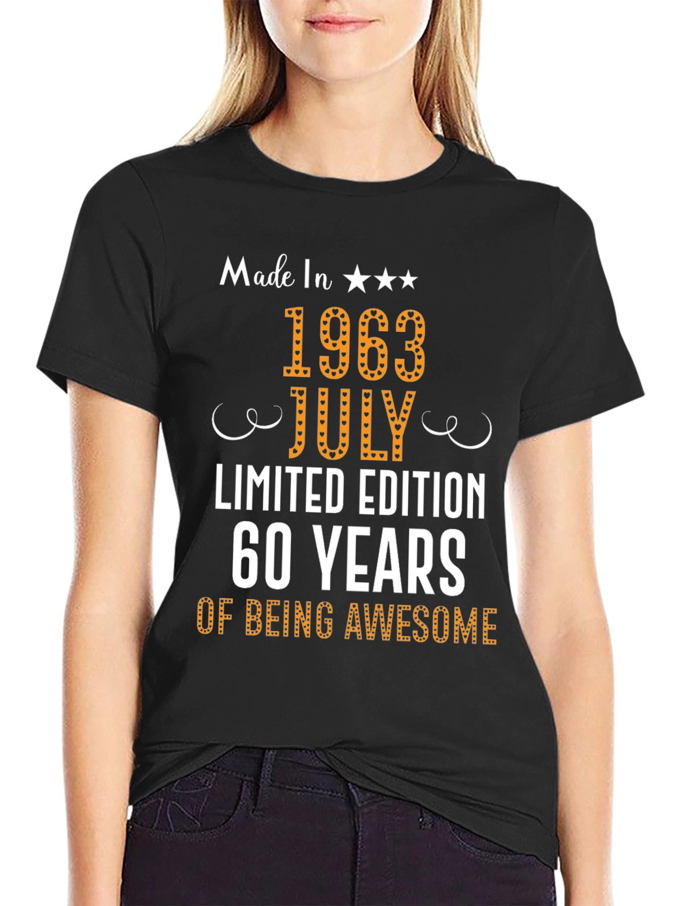 Made in 1963 July T-Shirt - 60 Years Awesome!