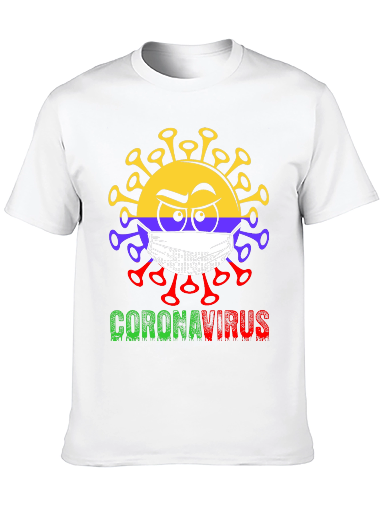 Coronavirus Graphic T-Shirt - Novelty Design