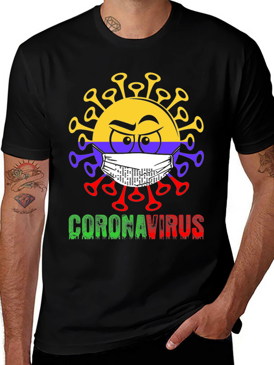 Coronavirus Graphic T-Shirt - Novelty Design