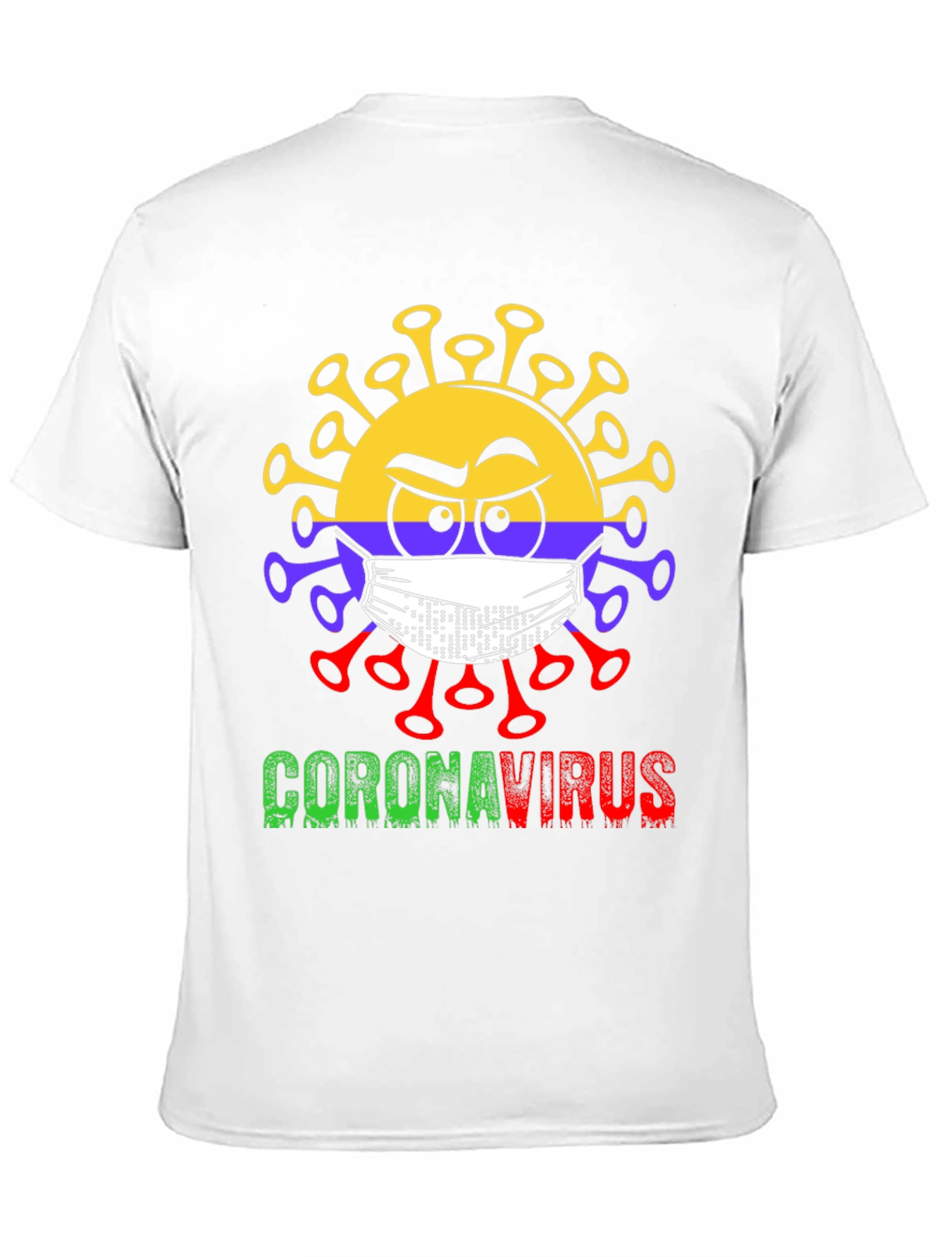 Coronavirus Graphic T-Shirt - Novelty Design