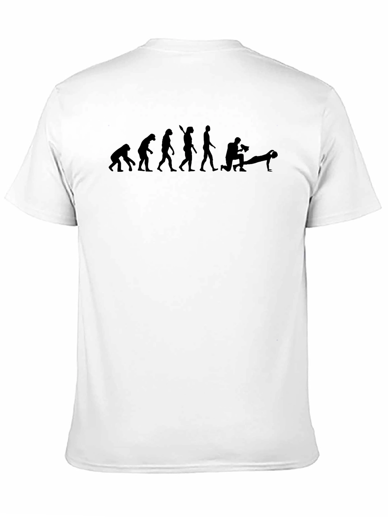 Evolution of Exercise Black T-Shirt