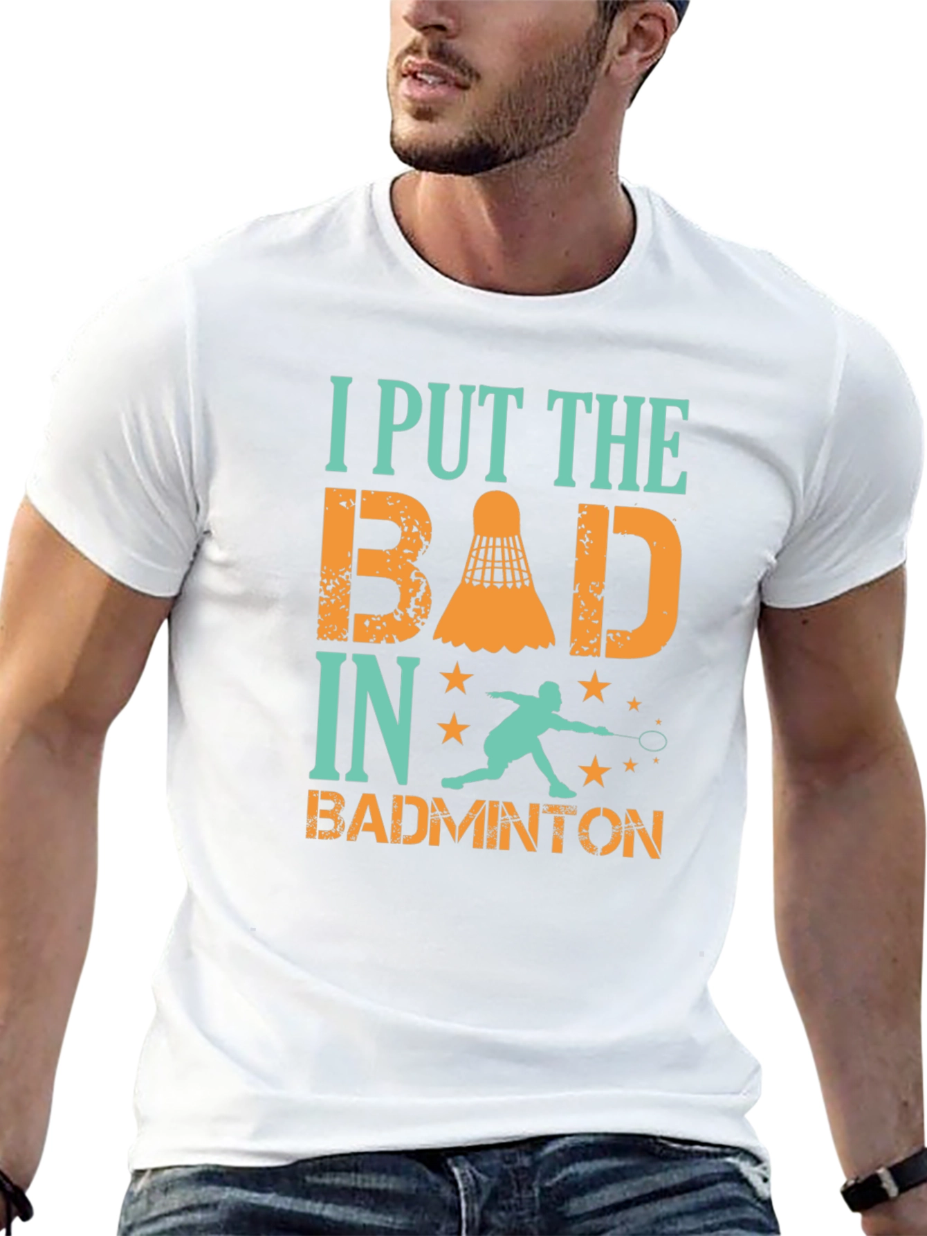 Funny Badminton T-Shirt