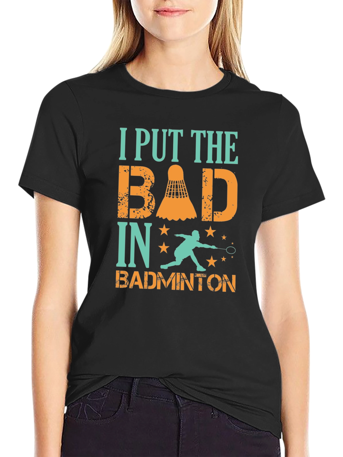 Funny Badminton T-Shirt