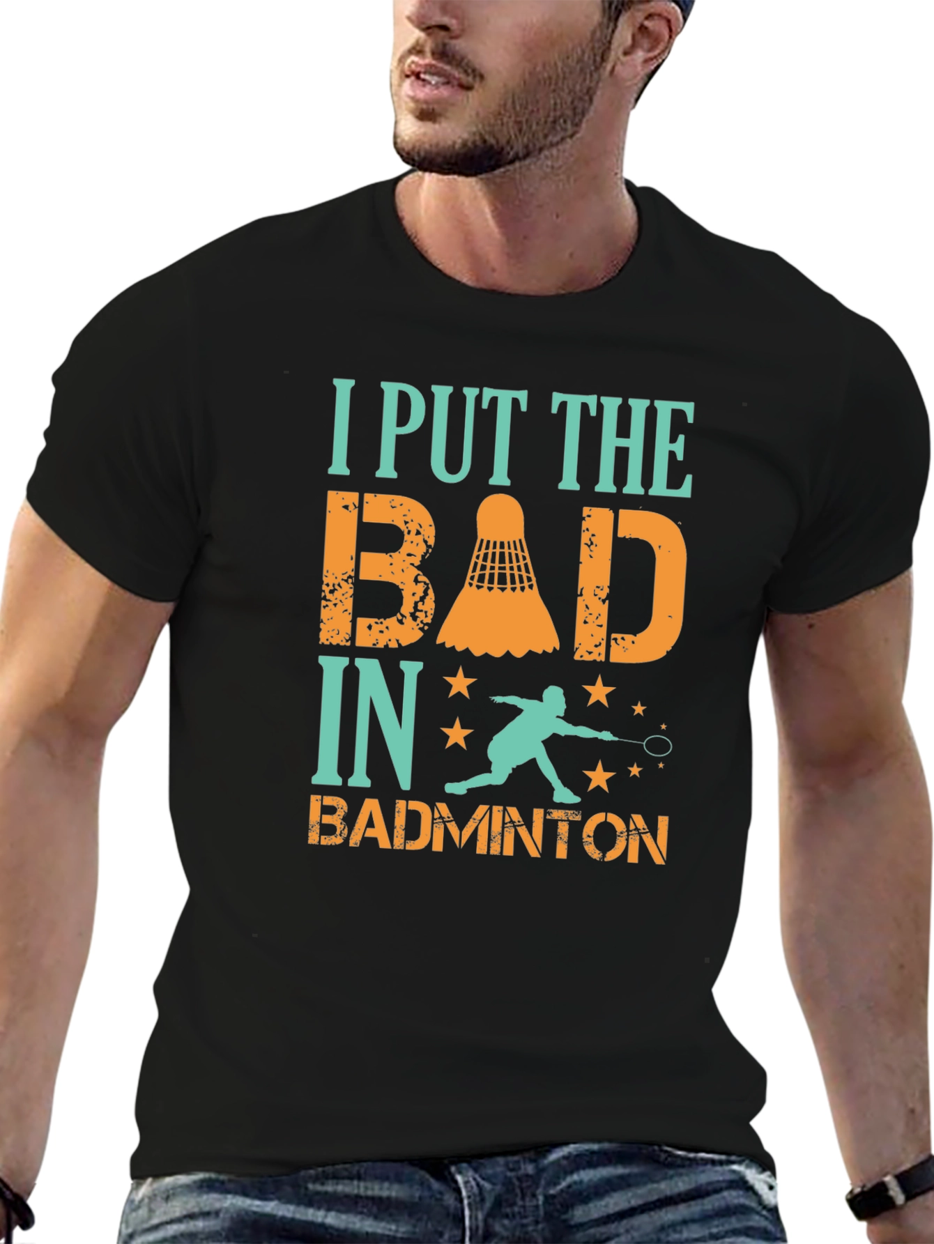 Funny Badminton T-Shirt