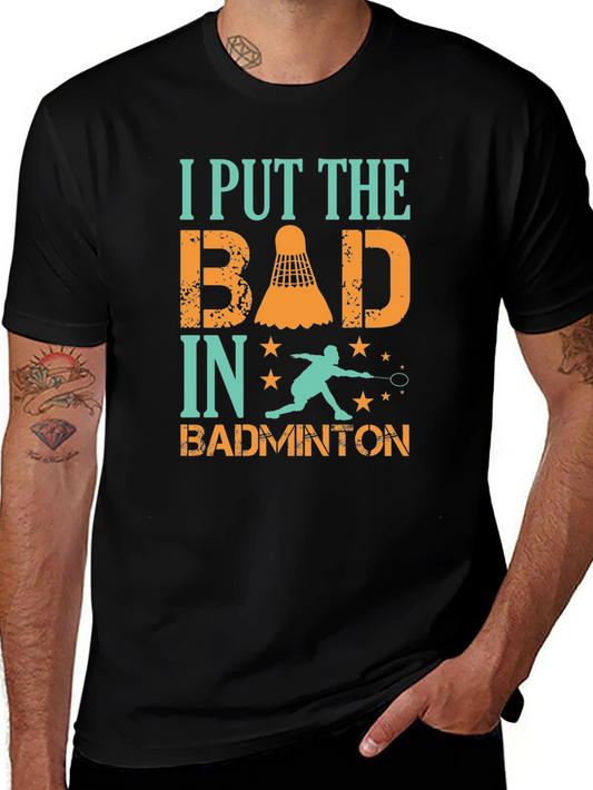 Funny Badminton T-Shirt