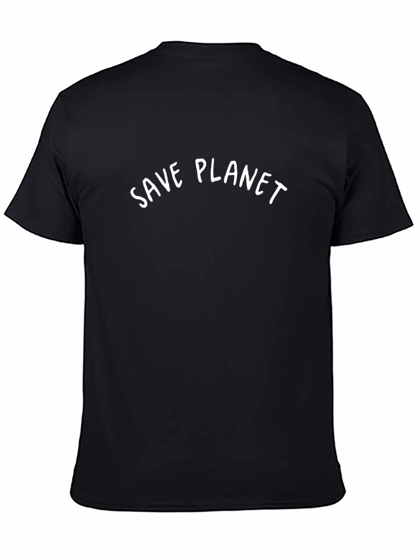 Save Planet Black Graphic Tee