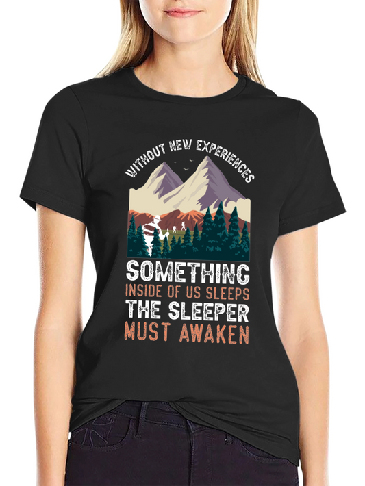 Adventure Awaits Graphic T-Shirt - Must Awaken