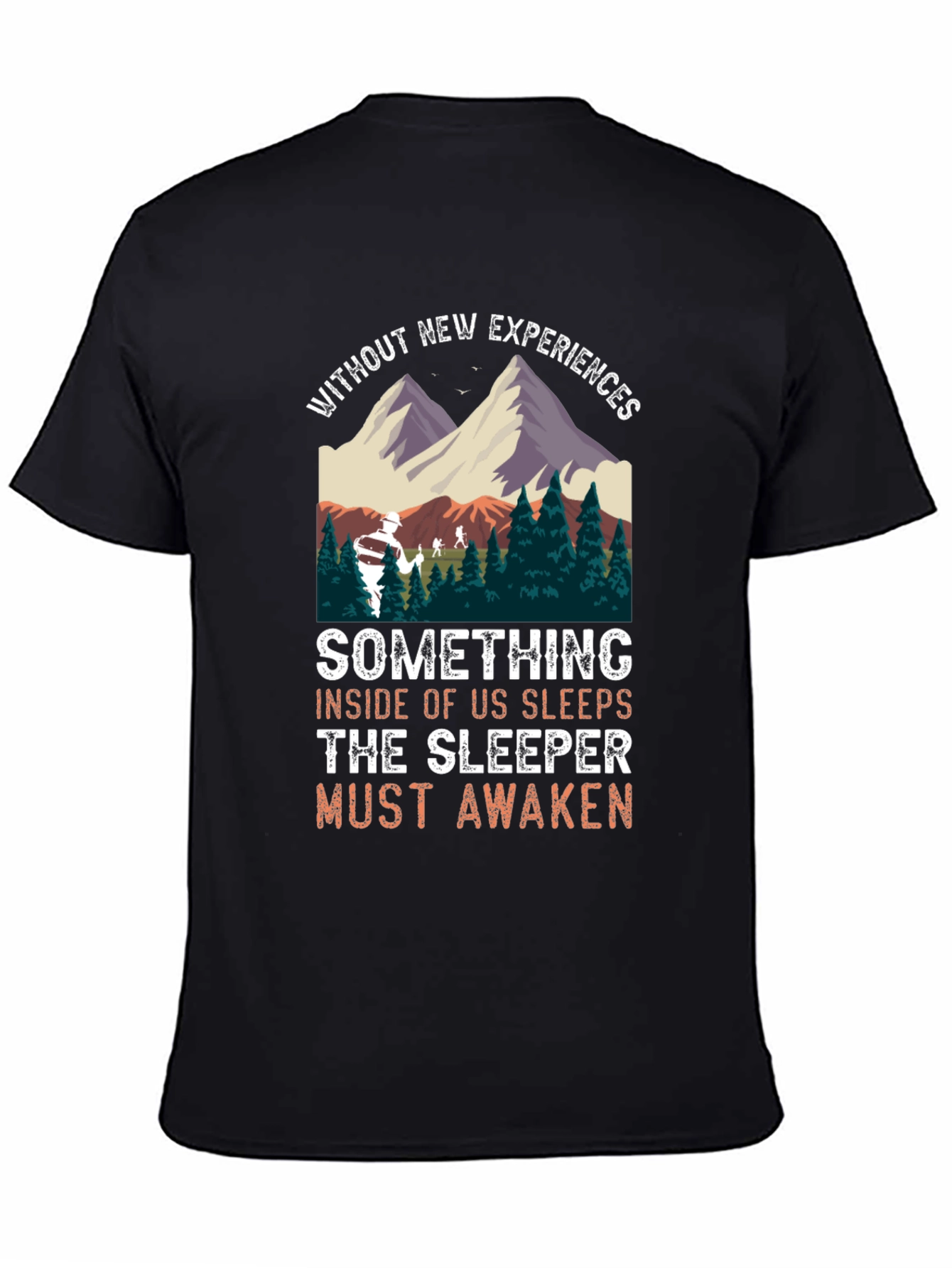 Adventure Awaits Graphic T-Shirt - Must Awaken