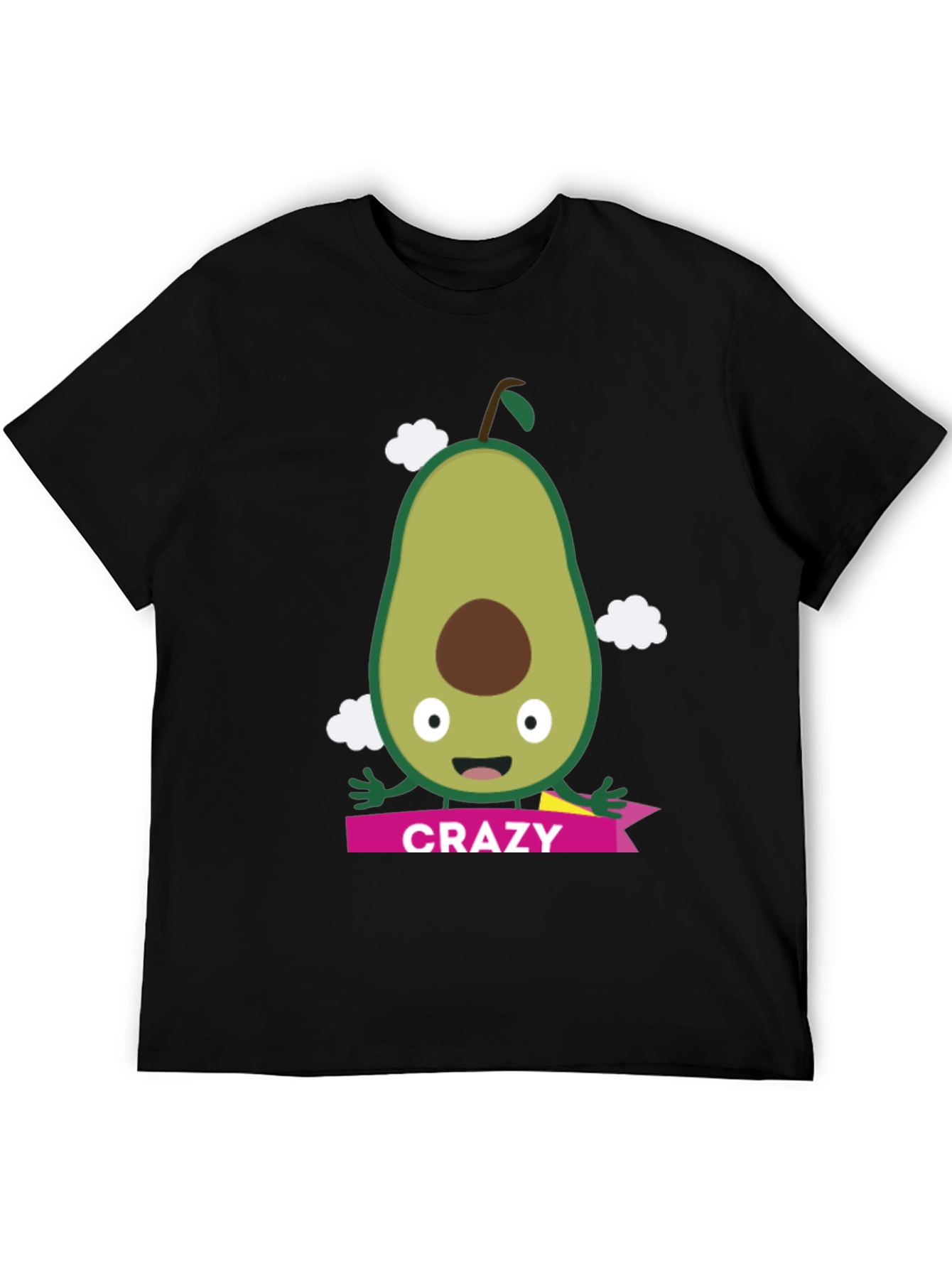 Crazy Avocado Graphic Tee - Unique T-Shirt Design