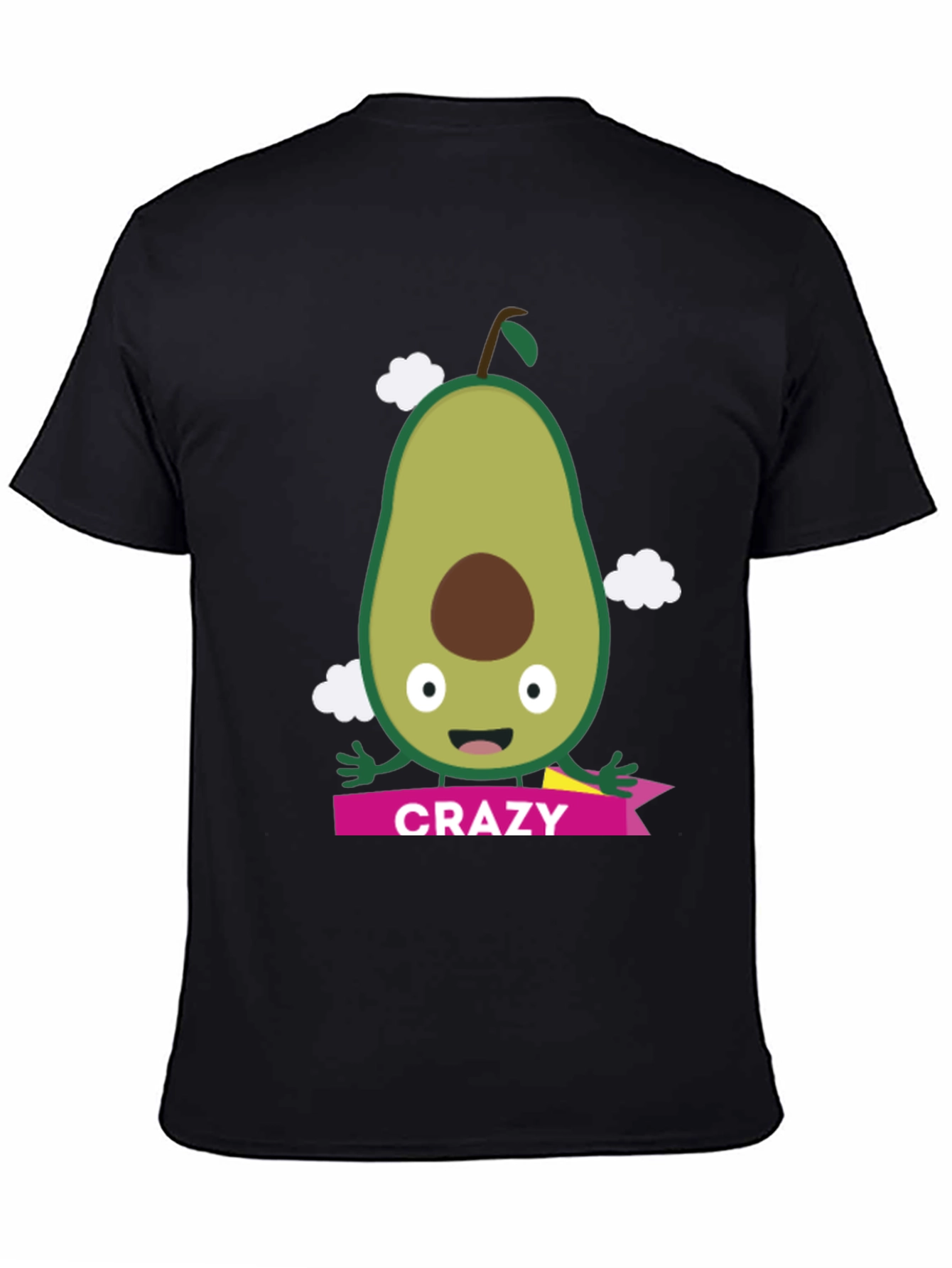 Crazy Avocado Graphic Tee - Unique T-Shirt Design