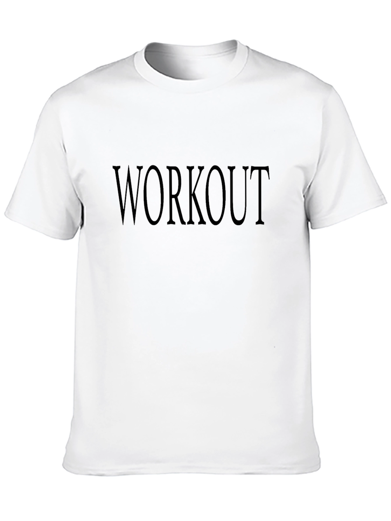 Workout Motivation Black T-Shirt