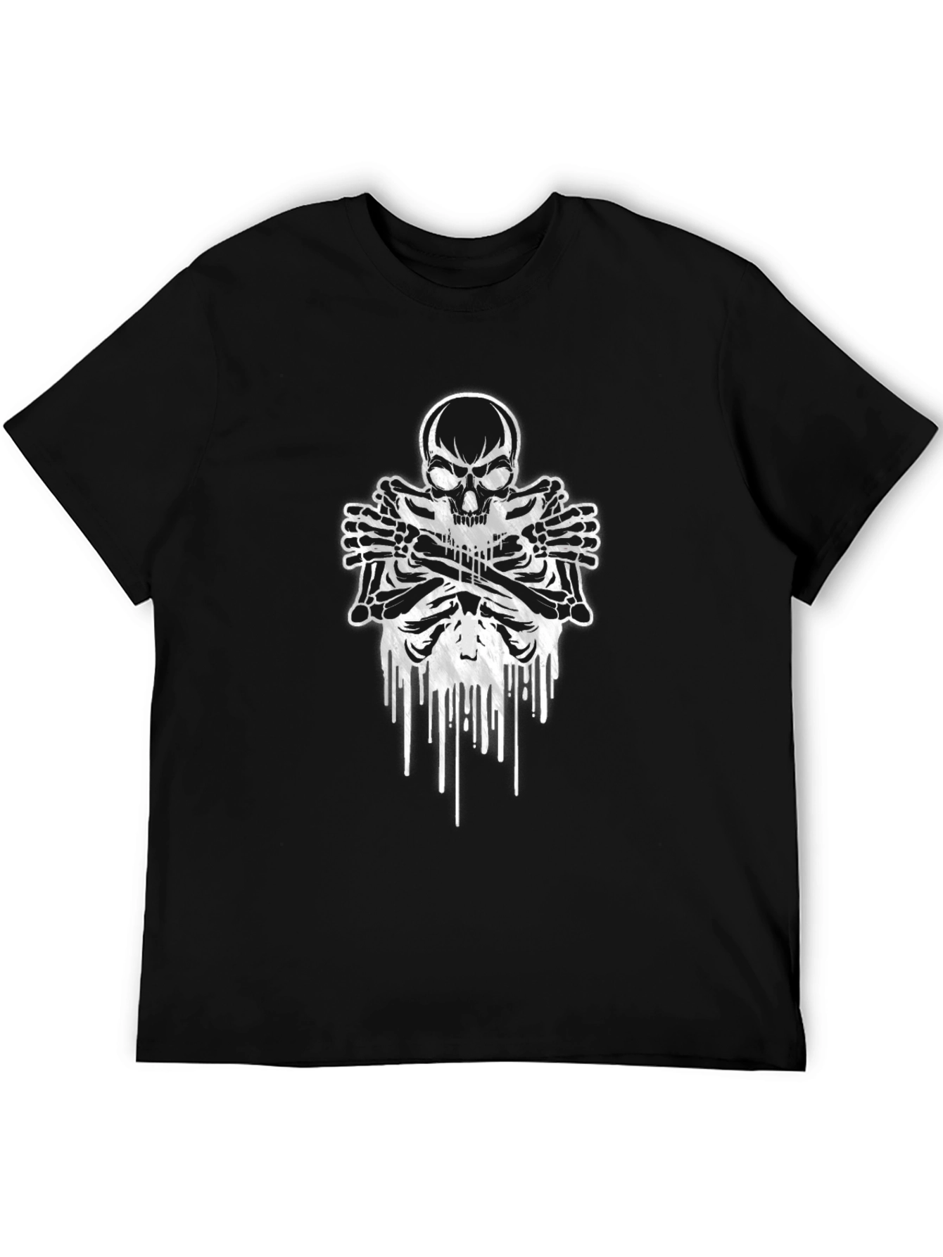 Skull & Bones Graphic Tee - Rocker Style