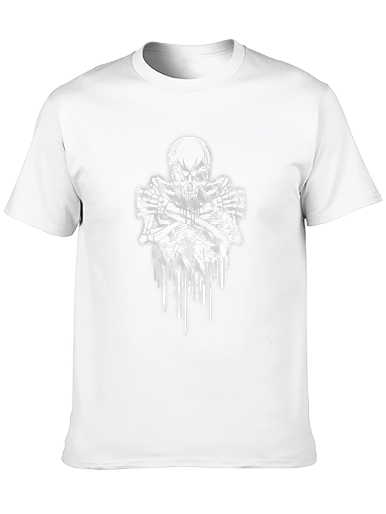 Skull & Bones Graphic Tee - Rocker Style