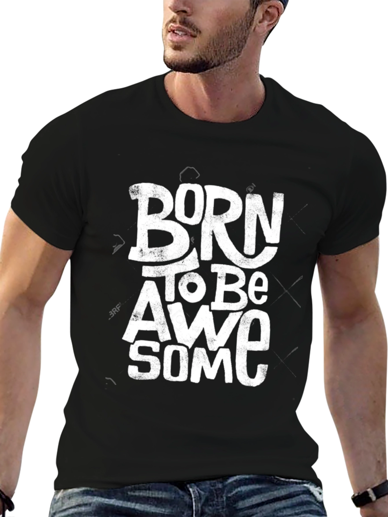 Born to Be Awesome Graphic T-Shirt