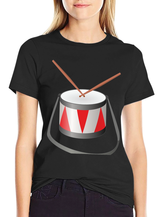 Drum Graphic T-Shirt - Music Lover Tee