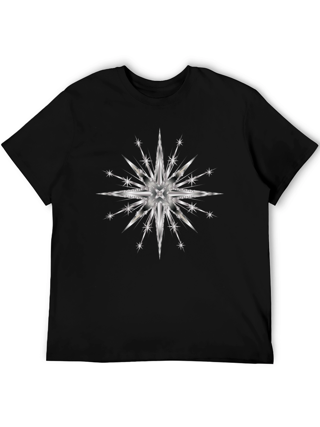 Starburst Graphic Black T-Shirt