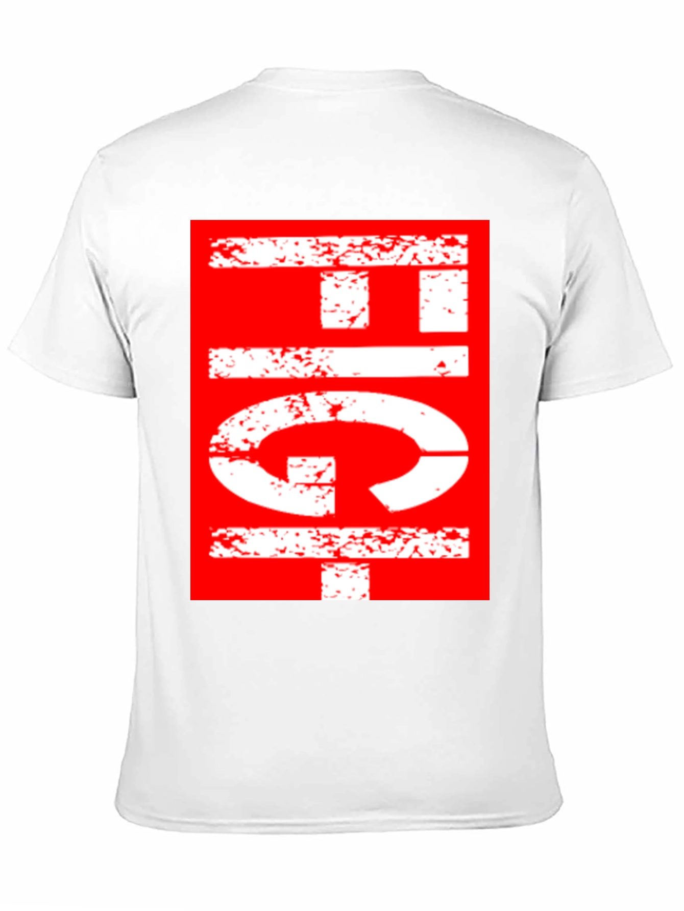 Retro Graphic Print T-Shirt - Black