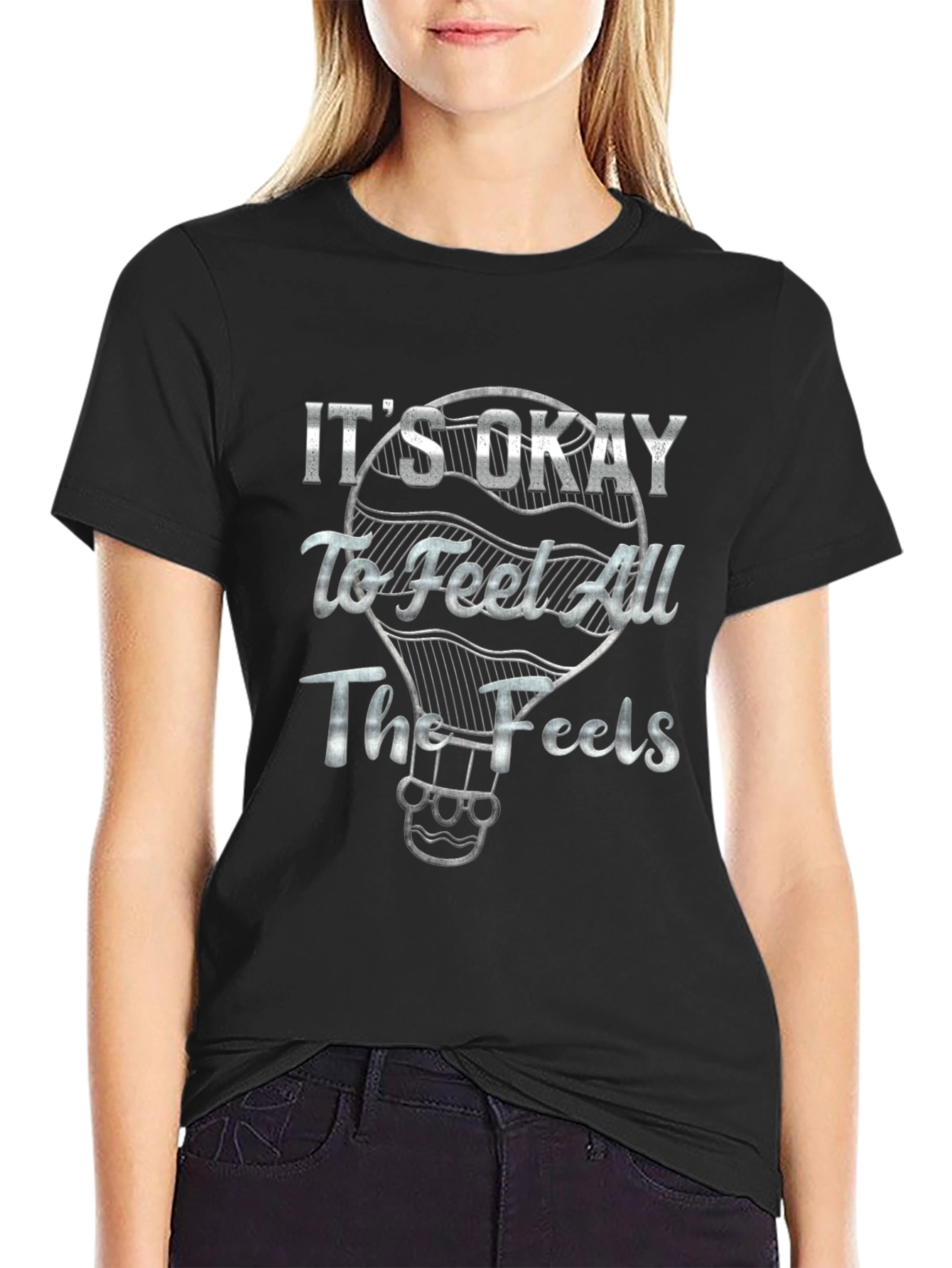 Its Okay to Feel All the Feels Graphic T-Shirt