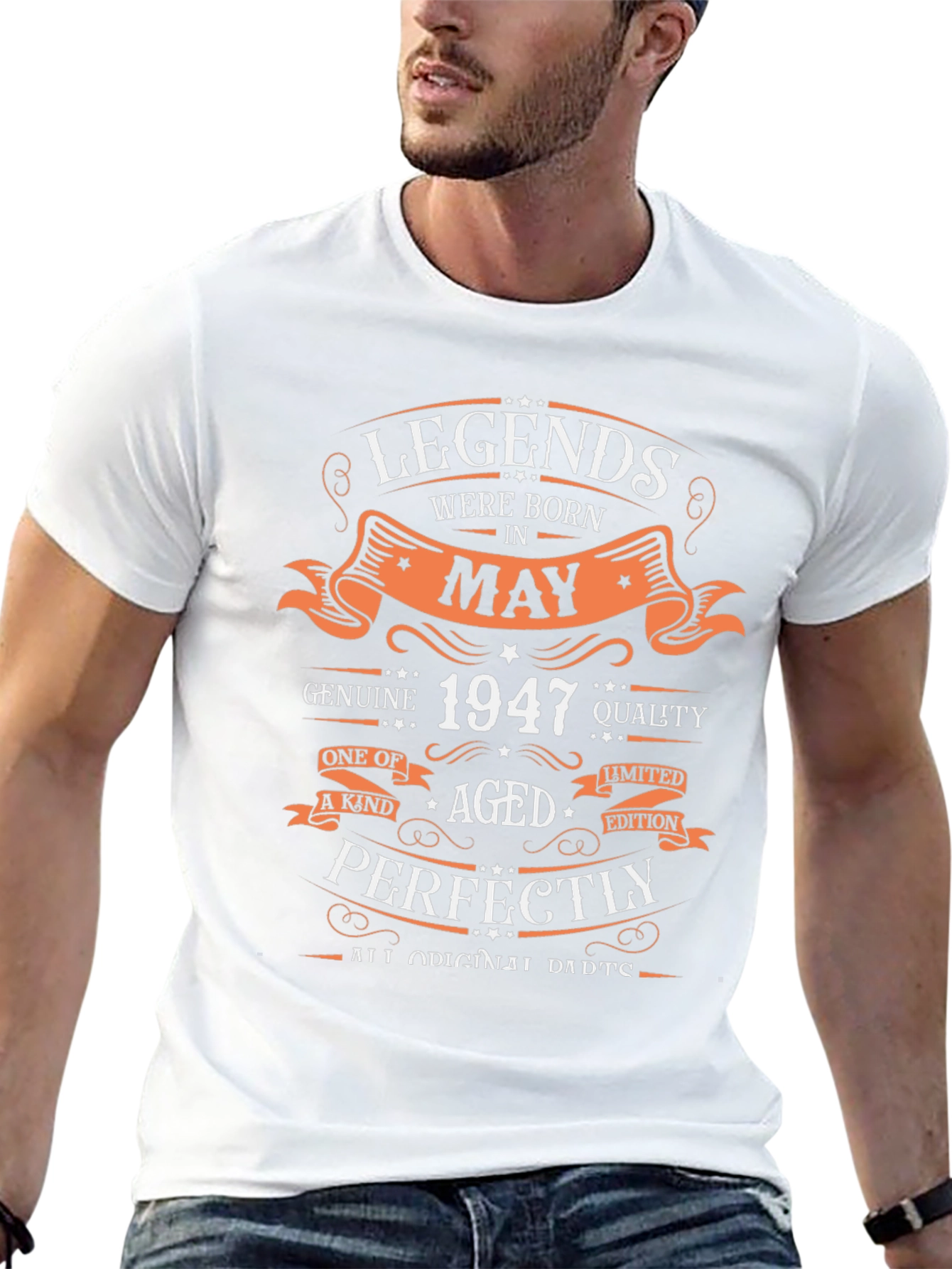 Legends Born in May 1947 T-Shirt