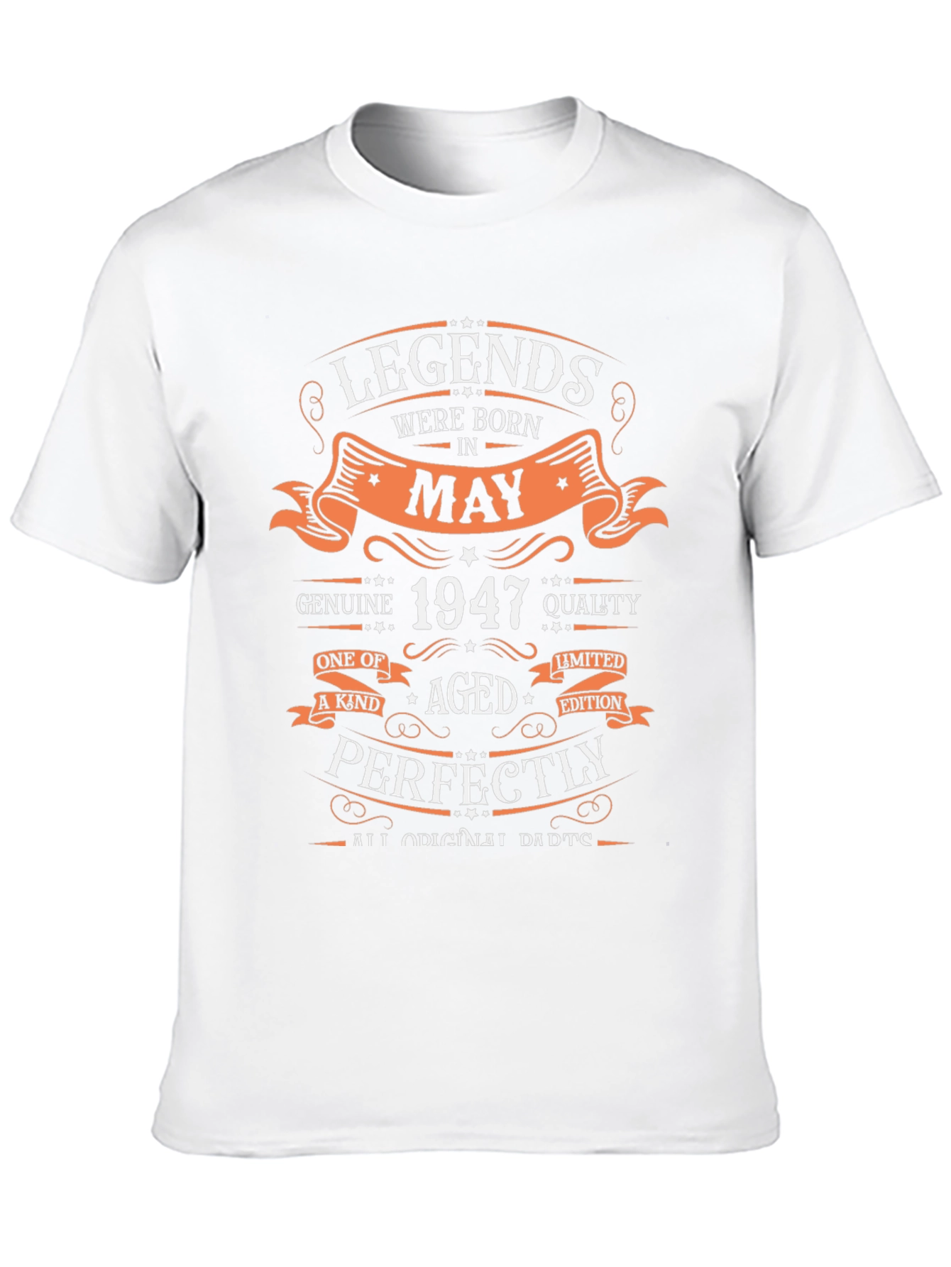 Legends Born in May 1947 T-Shirt