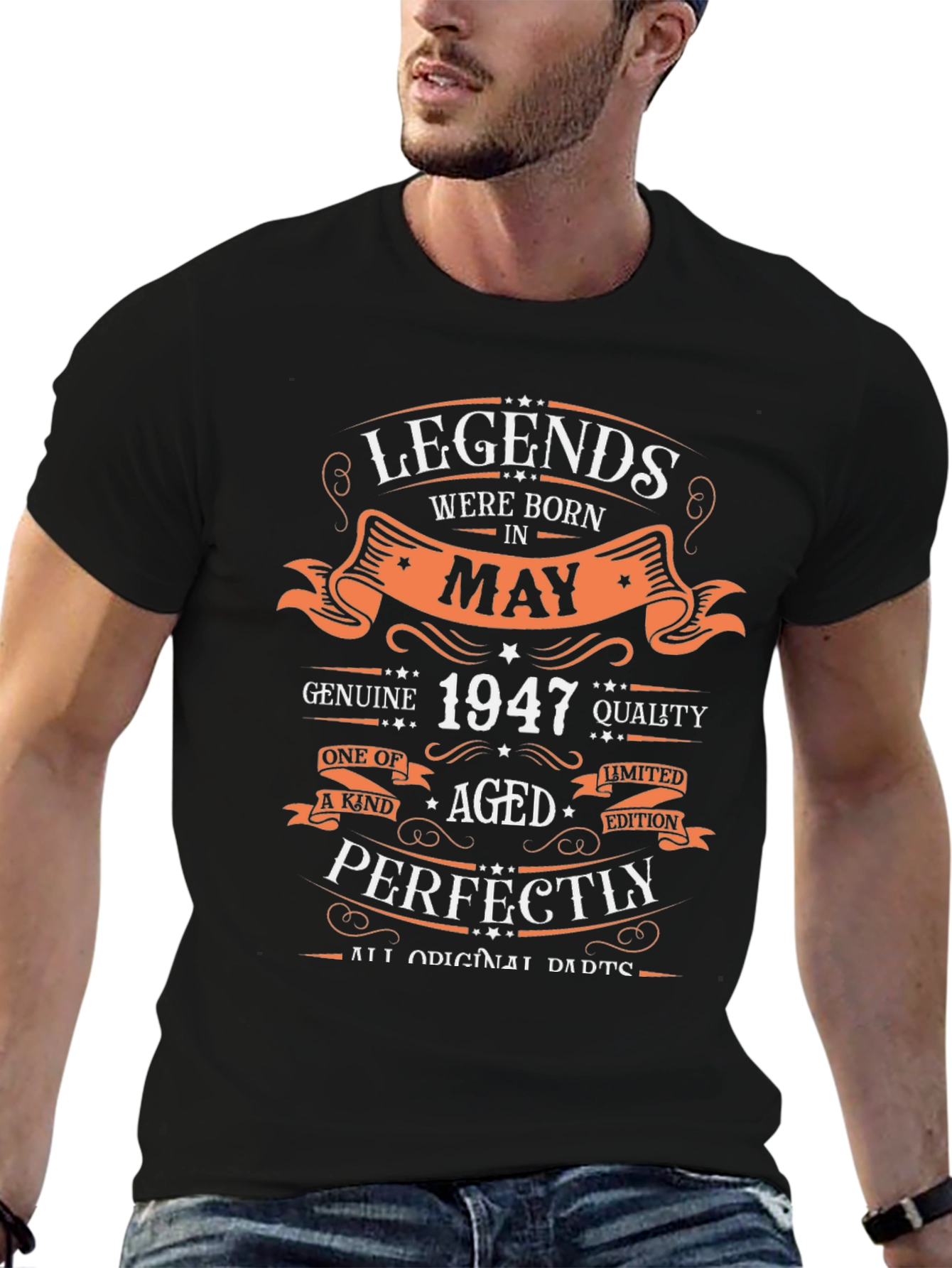 Legends Born in May 1947 T-Shirt