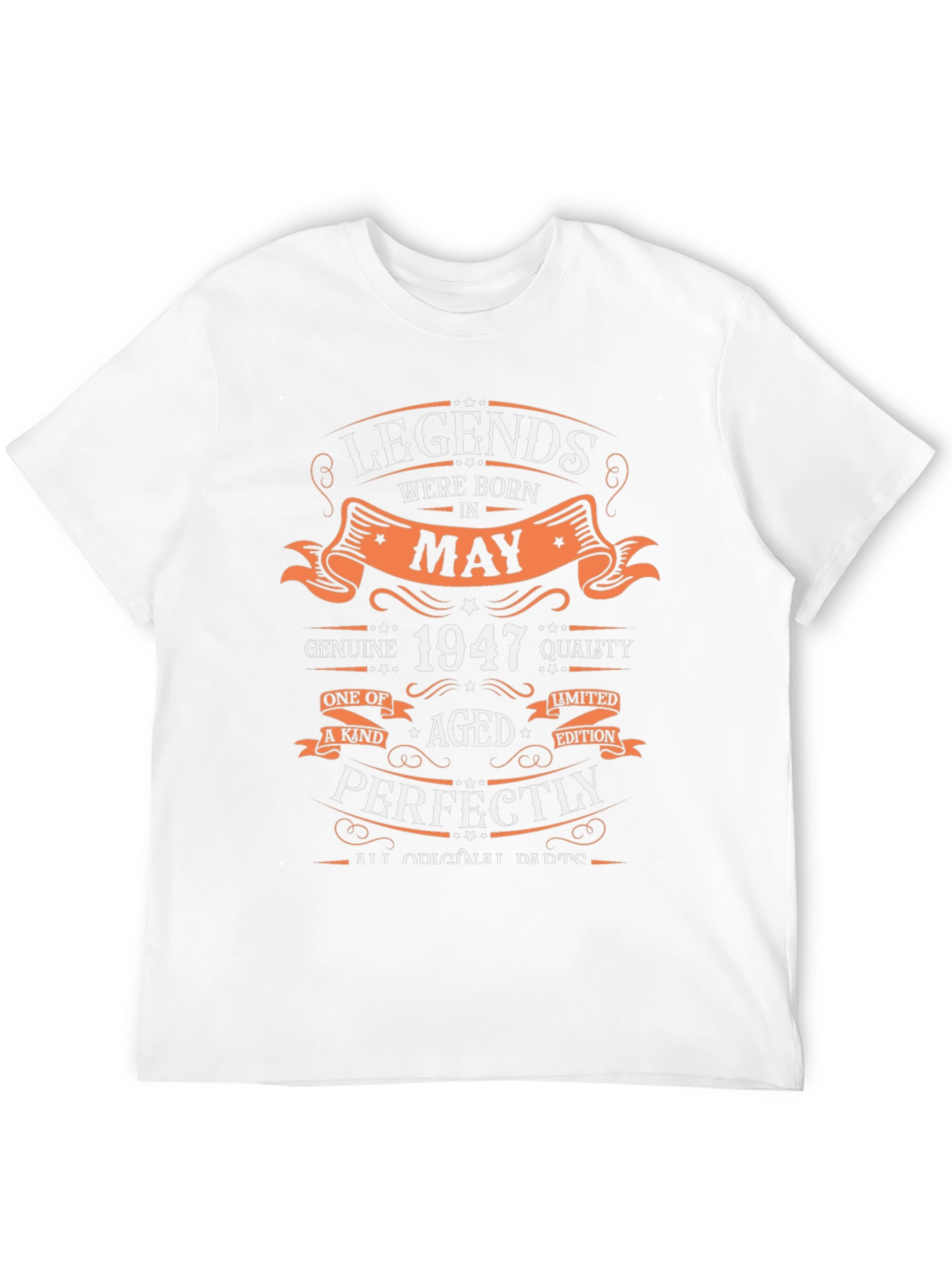 Legends Born in May 1947 T-Shirt