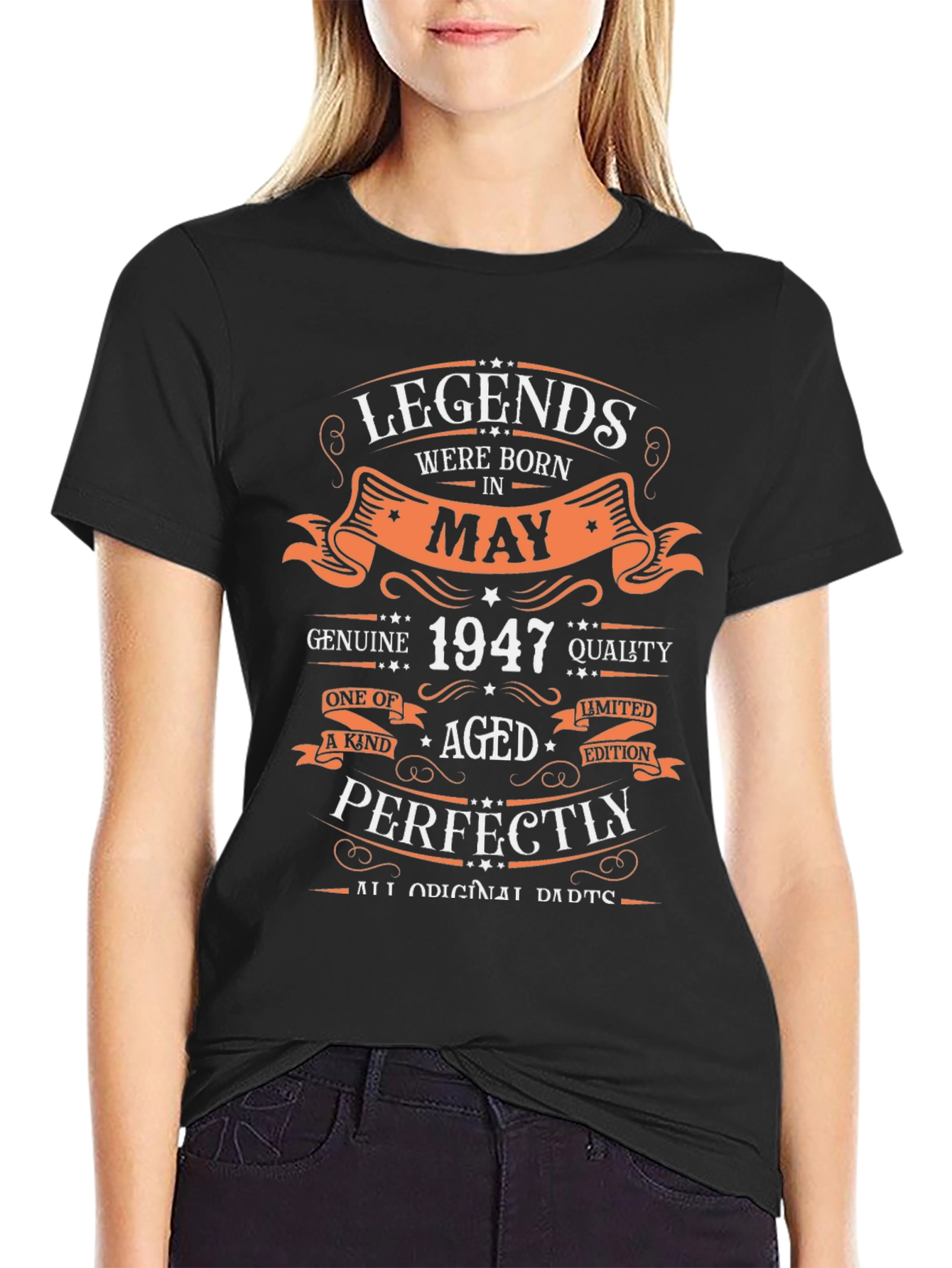 Legends Born in May 1947 T-Shirt