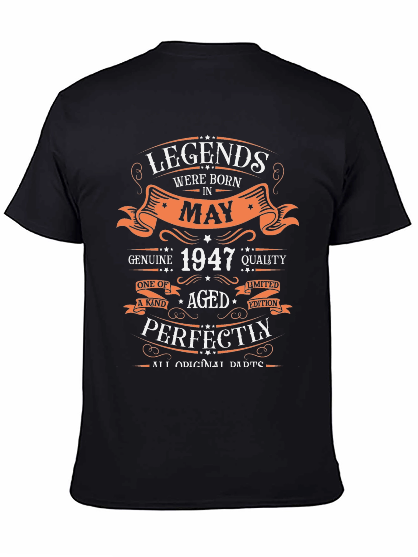 Legends Born in May 1947 T-Shirt