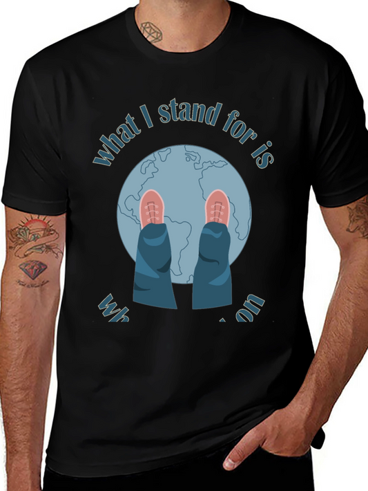 Earth Standpoint Graphic Tee - Global Perspective T-Shirt