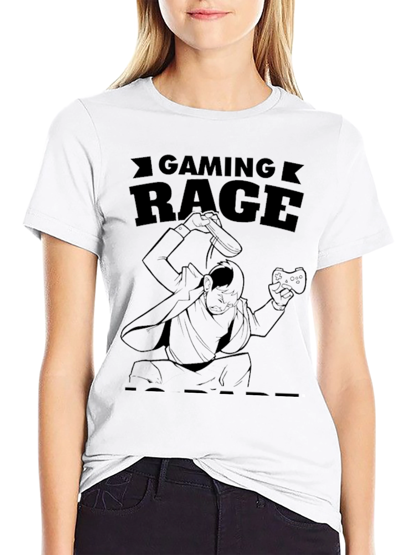 Gaming Rage T-Shirt - Funny Gamer Design
