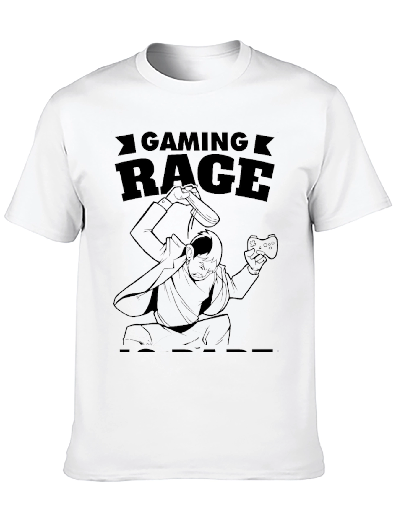 Gaming Rage T-Shirt - Funny Gamer Design
