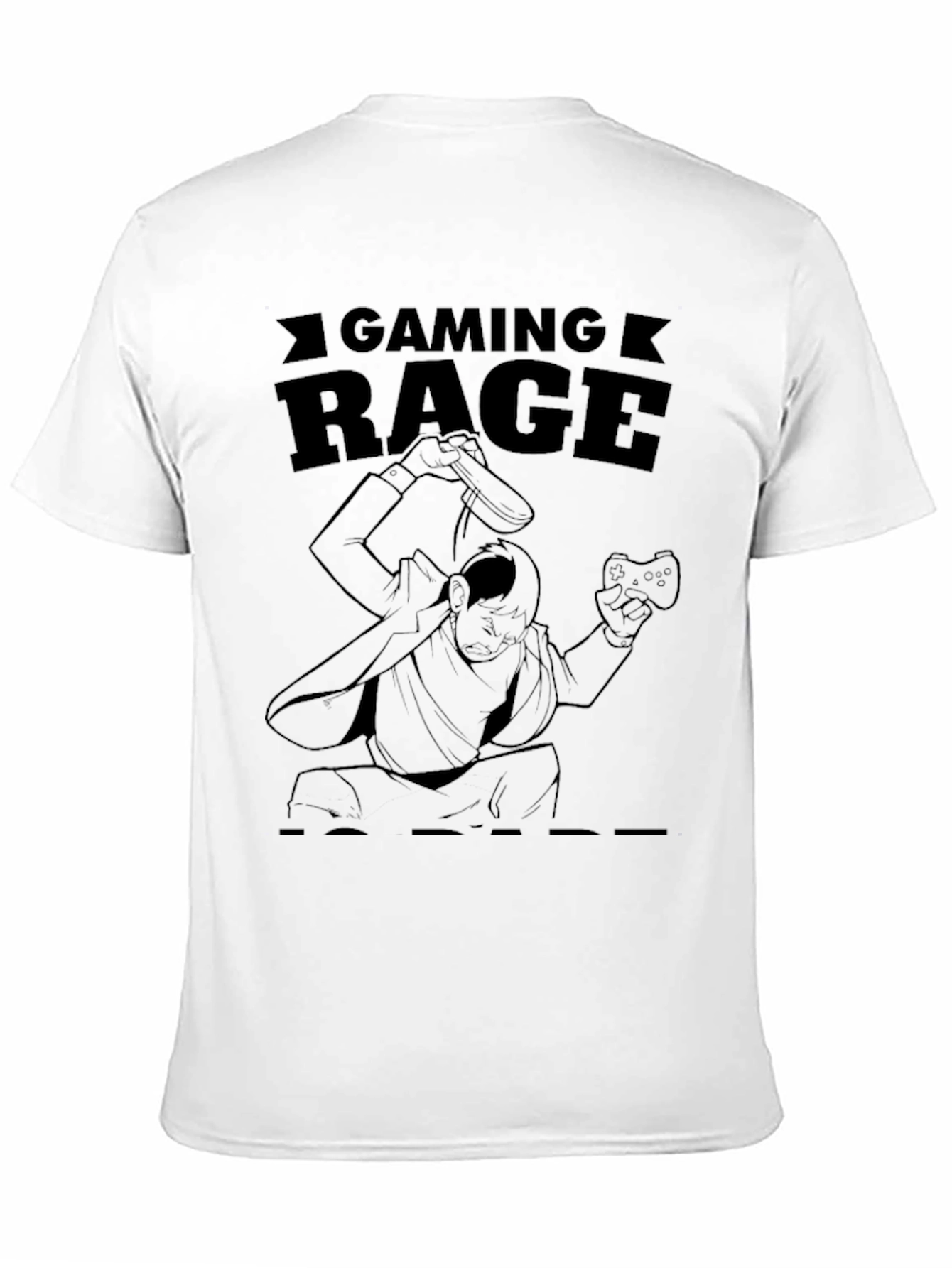 Gaming Rage T-Shirt - Funny Gamer Design
