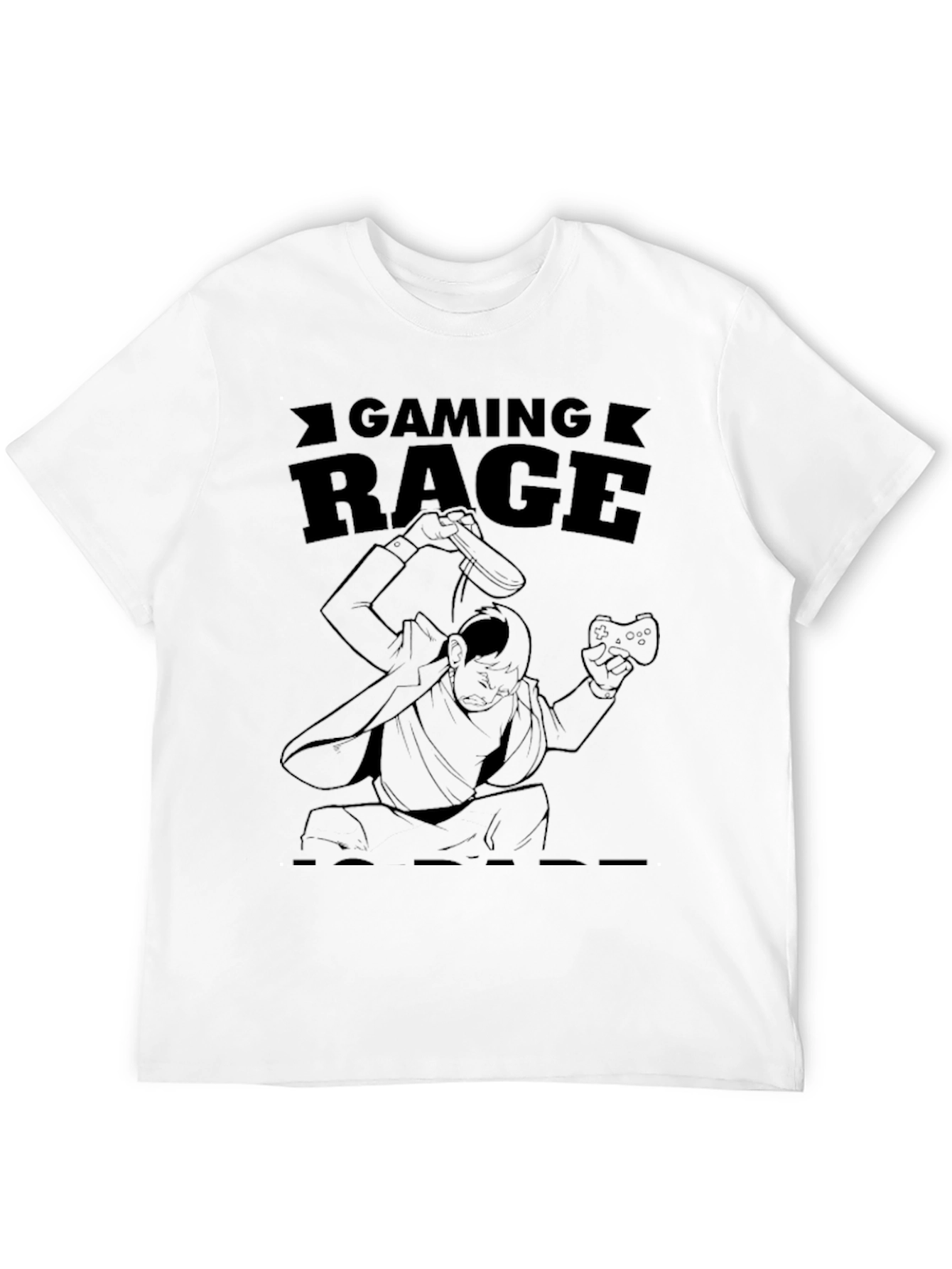 Gaming Rage T-Shirt - Funny Gamer Design