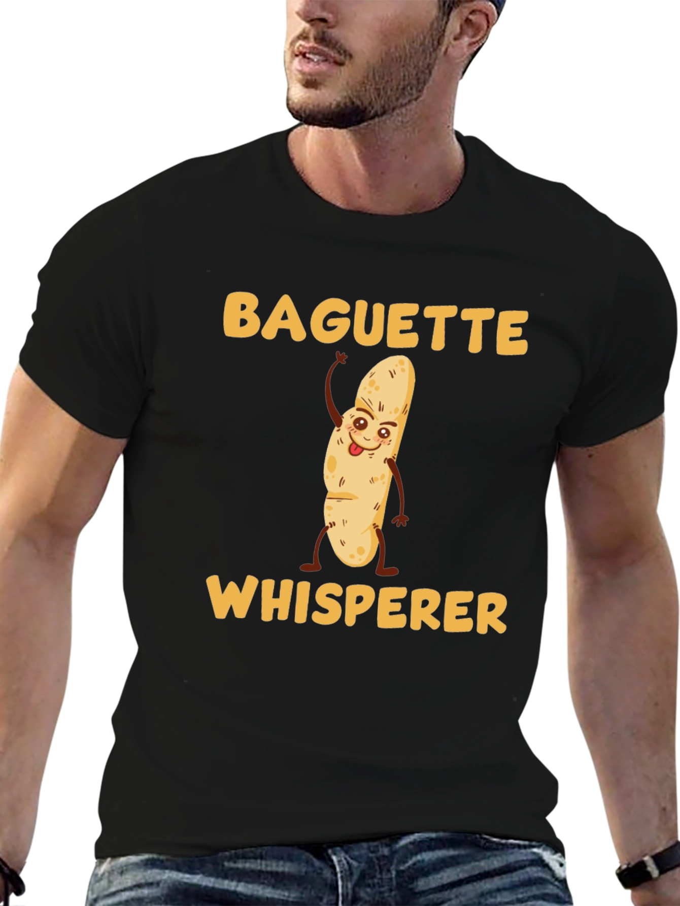 Baguette Whisperer Graphic Tee - Unisex Comfort
