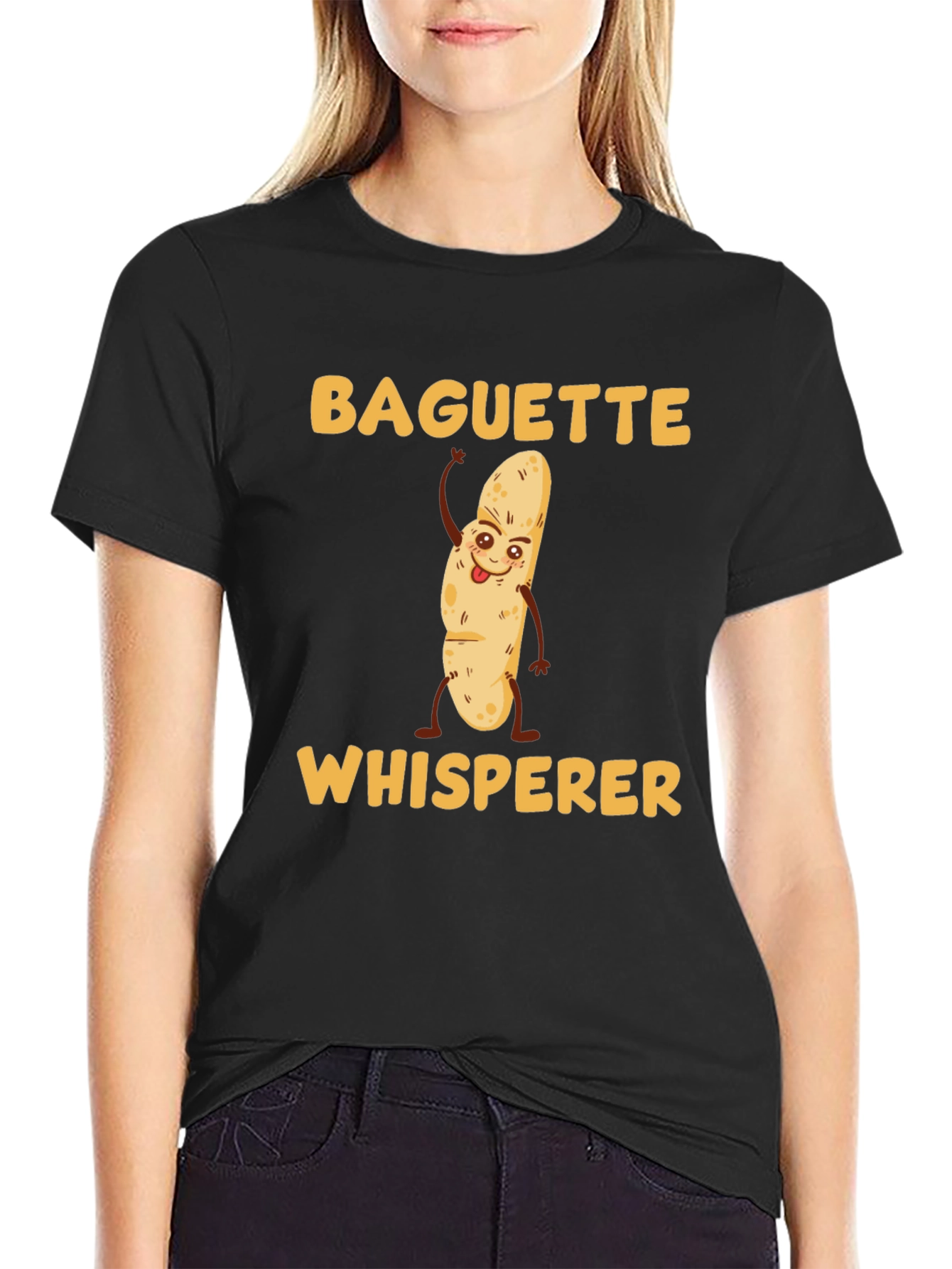 Baguette Whisperer Graphic Tee - Unisex Comfort