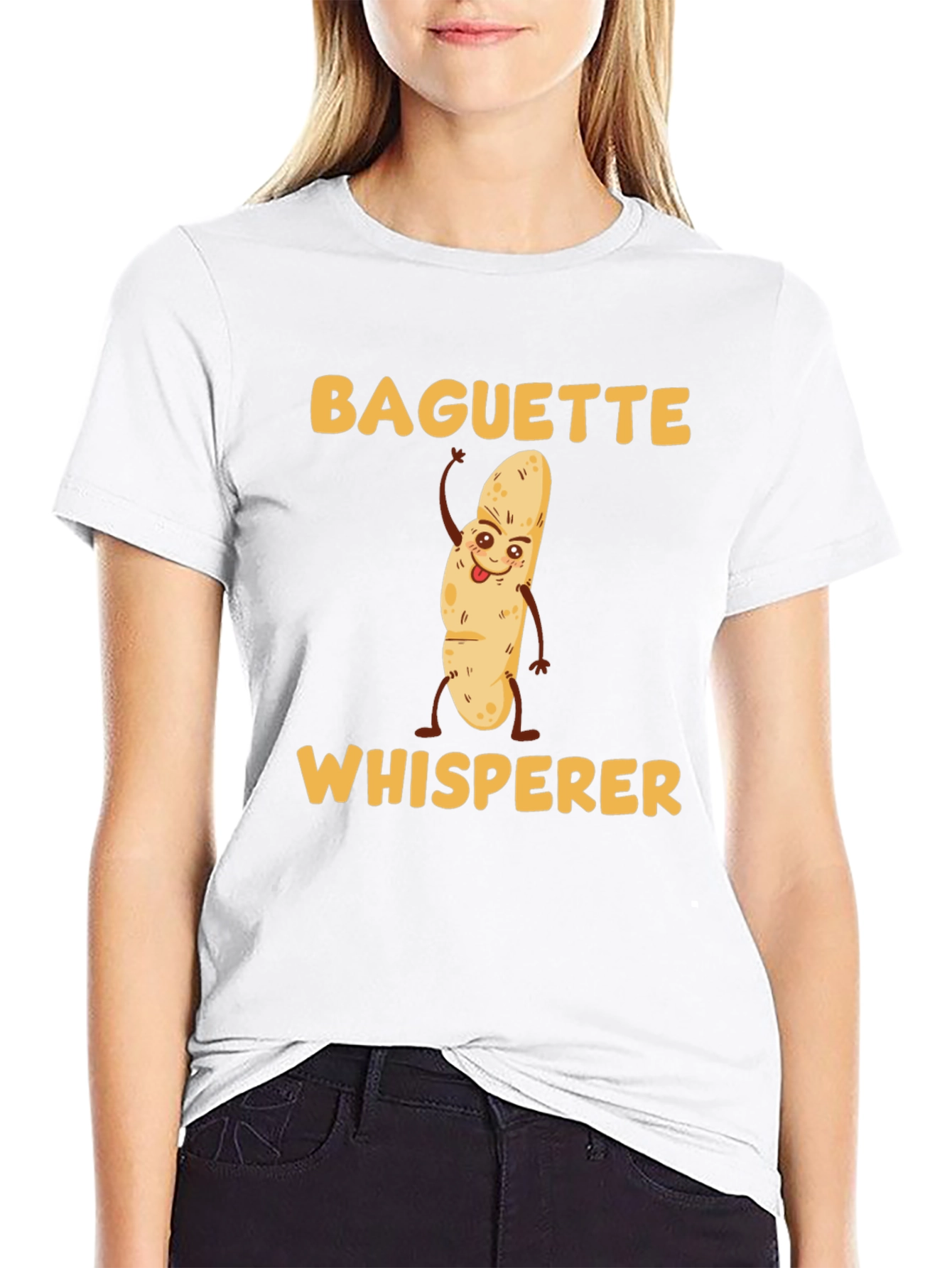 Baguette Whisperer Graphic Tee - Unisex Comfort