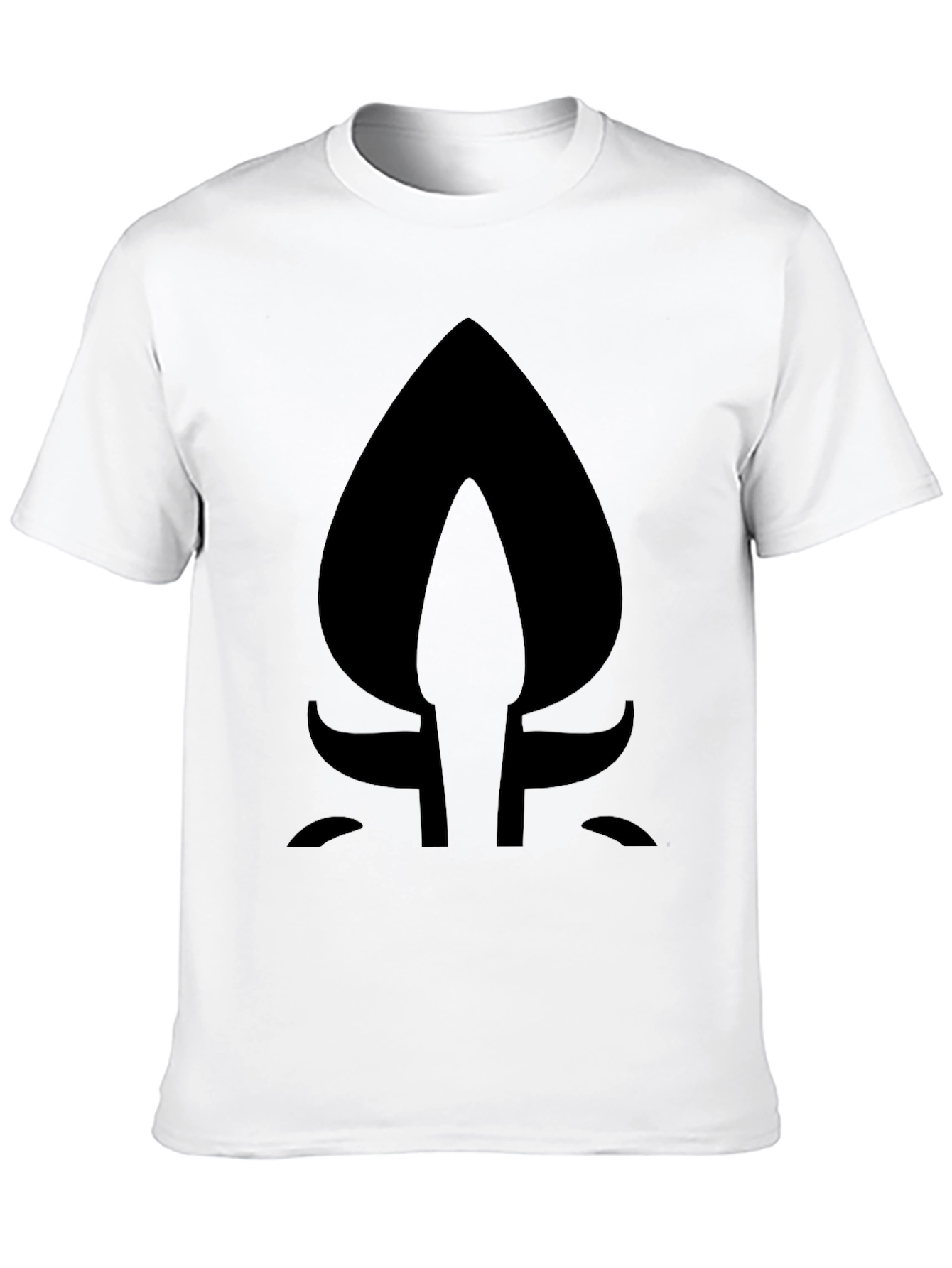 Modern Spade Graphic Black T-Shirt