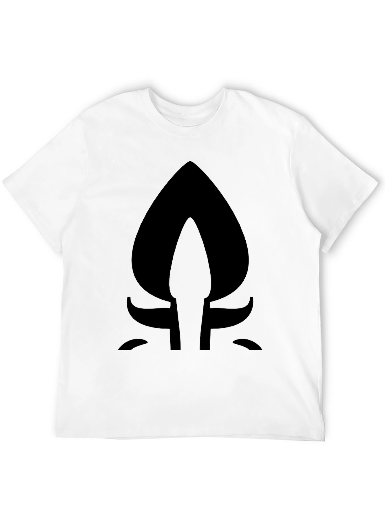Modern Spade Graphic Black T-Shirt