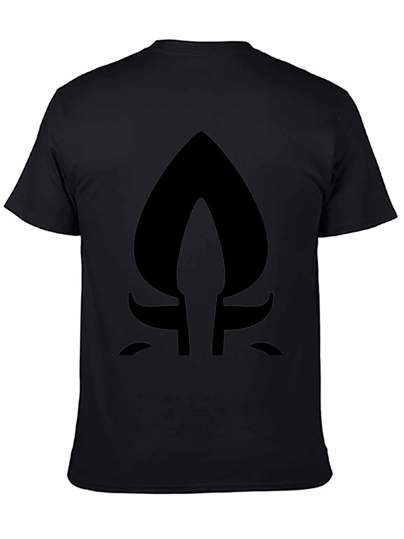Modern Spade Graphic Black T-Shirt